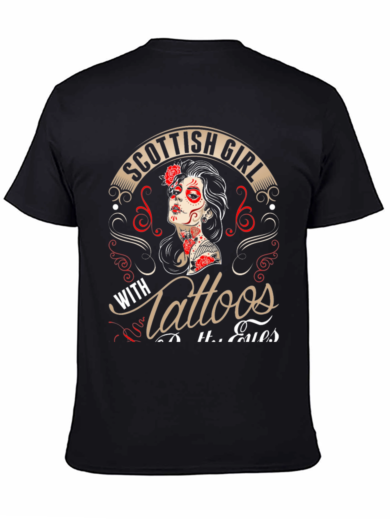 Scottish Girl With Tattoos T-Shirt