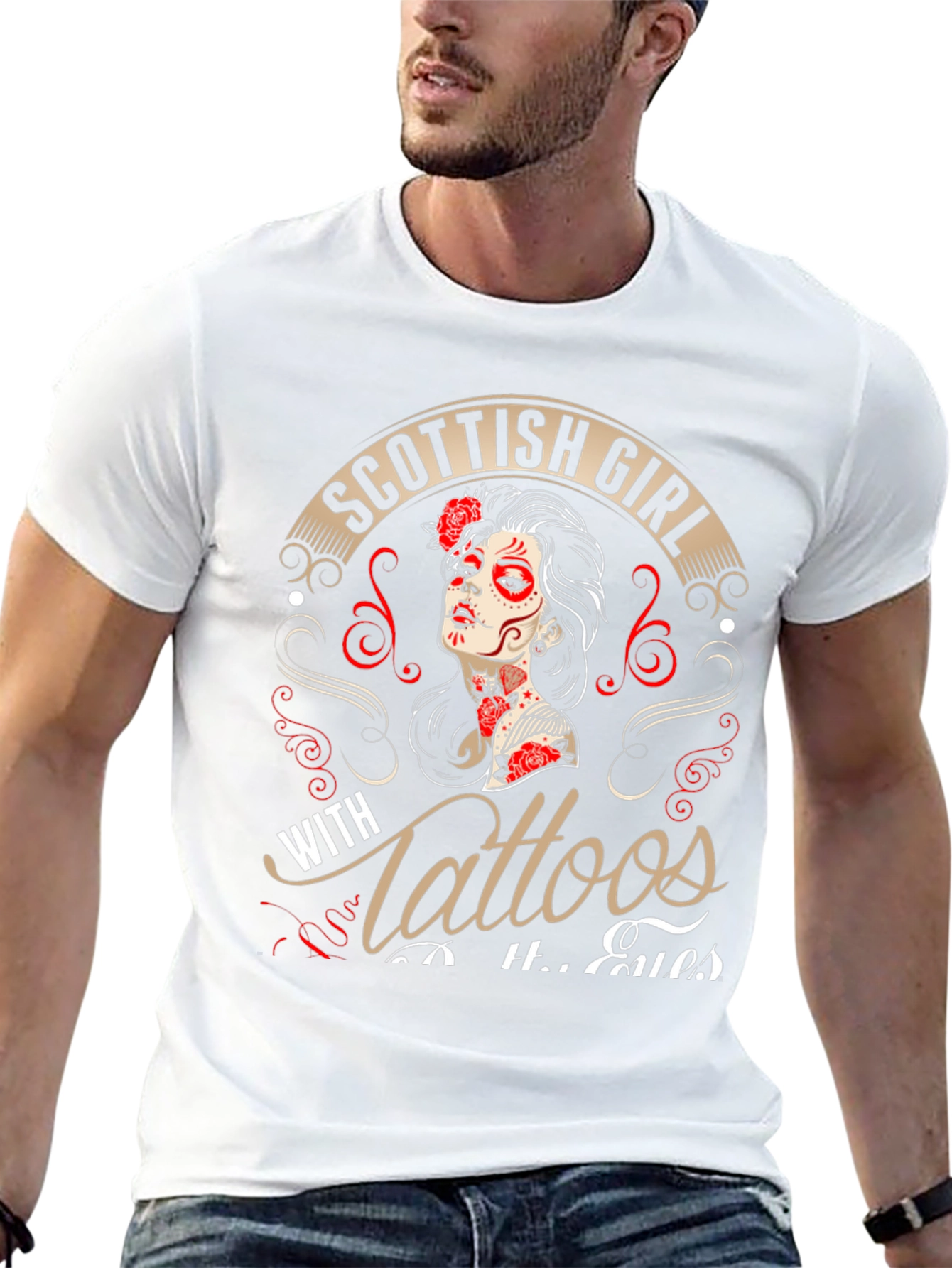 Scottish Girl With Tattoos T-Shirt