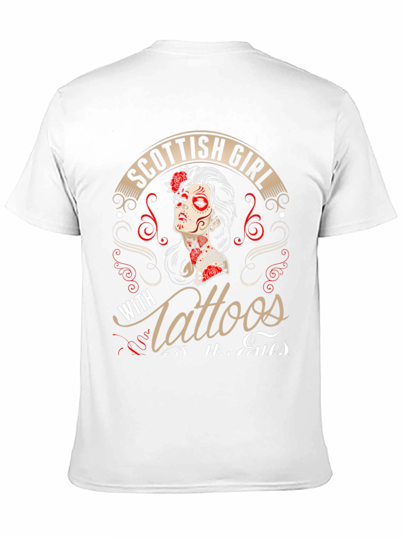 Scottish Girl With Tattoos T-Shirt