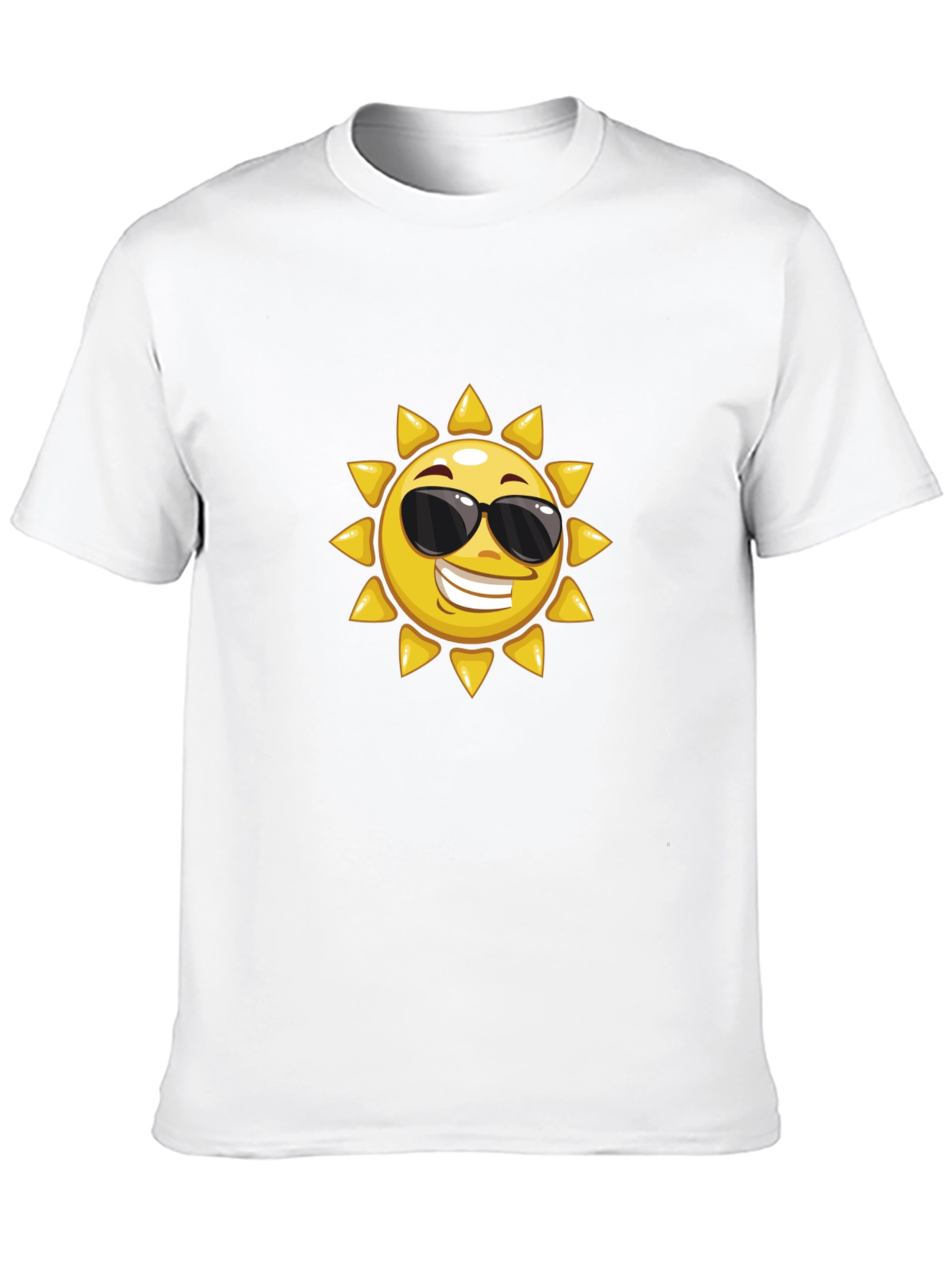 Cool Sun Graphic Black T-Shirt