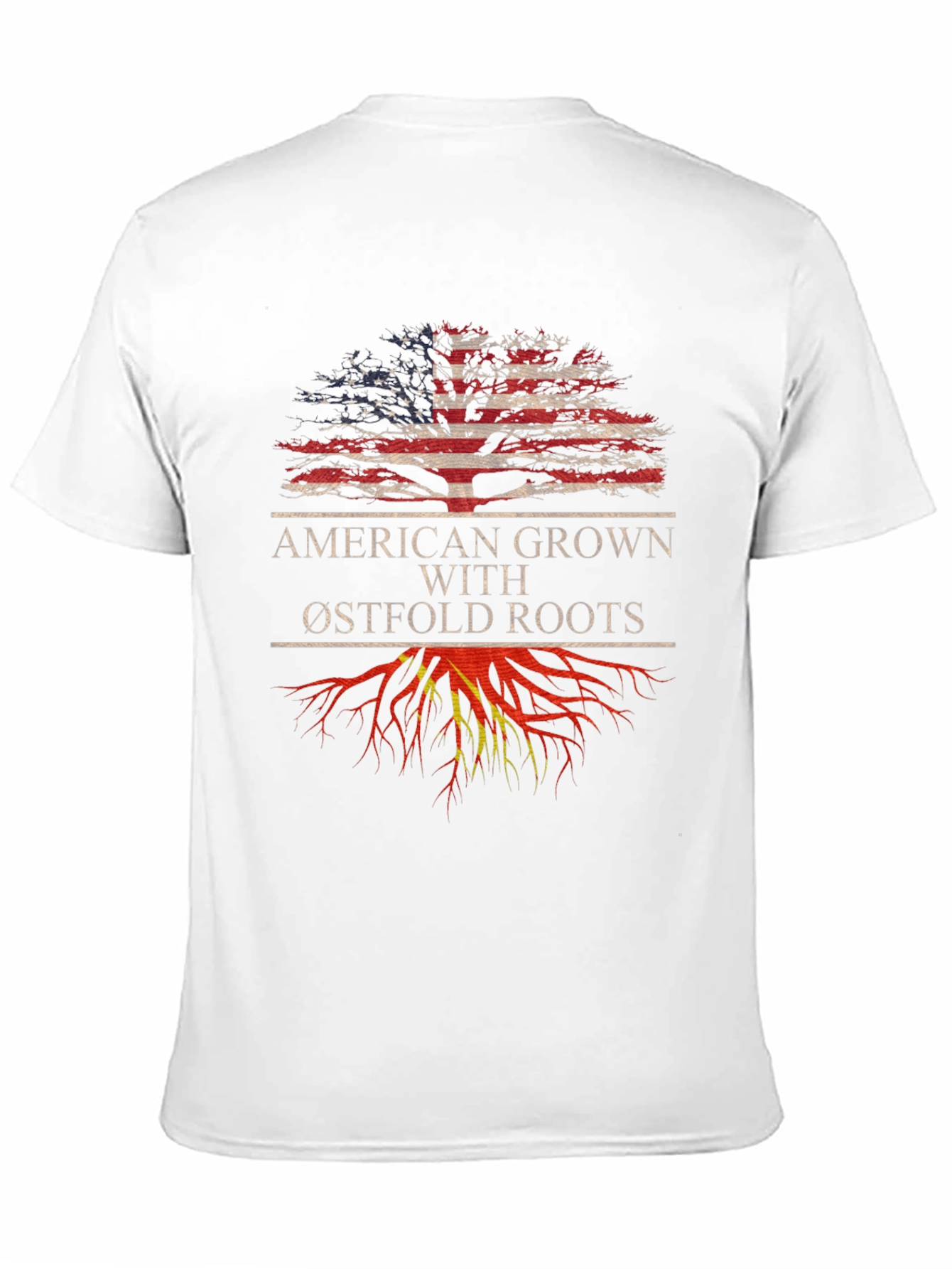 American Grown with Østfold Roots T-Shirt