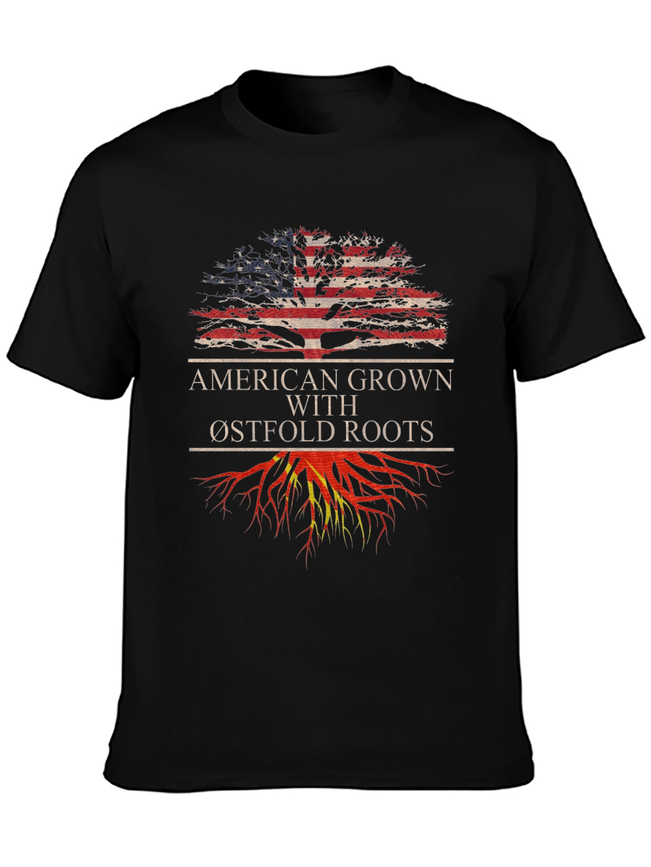 American Grown with Østfold Roots T-Shirt
