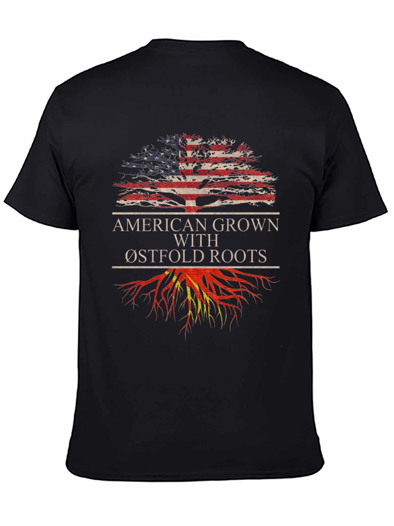 American Grown with Østfold Roots T-Shirt