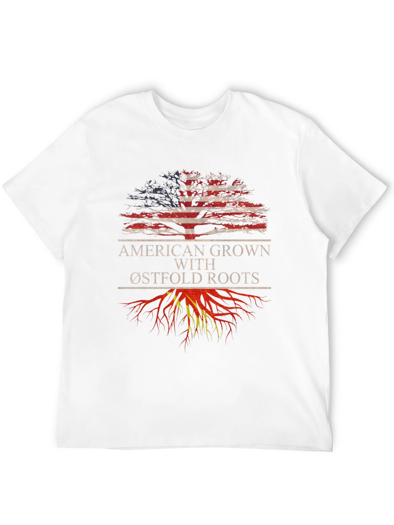 American Grown with Østfold Roots T-Shirt