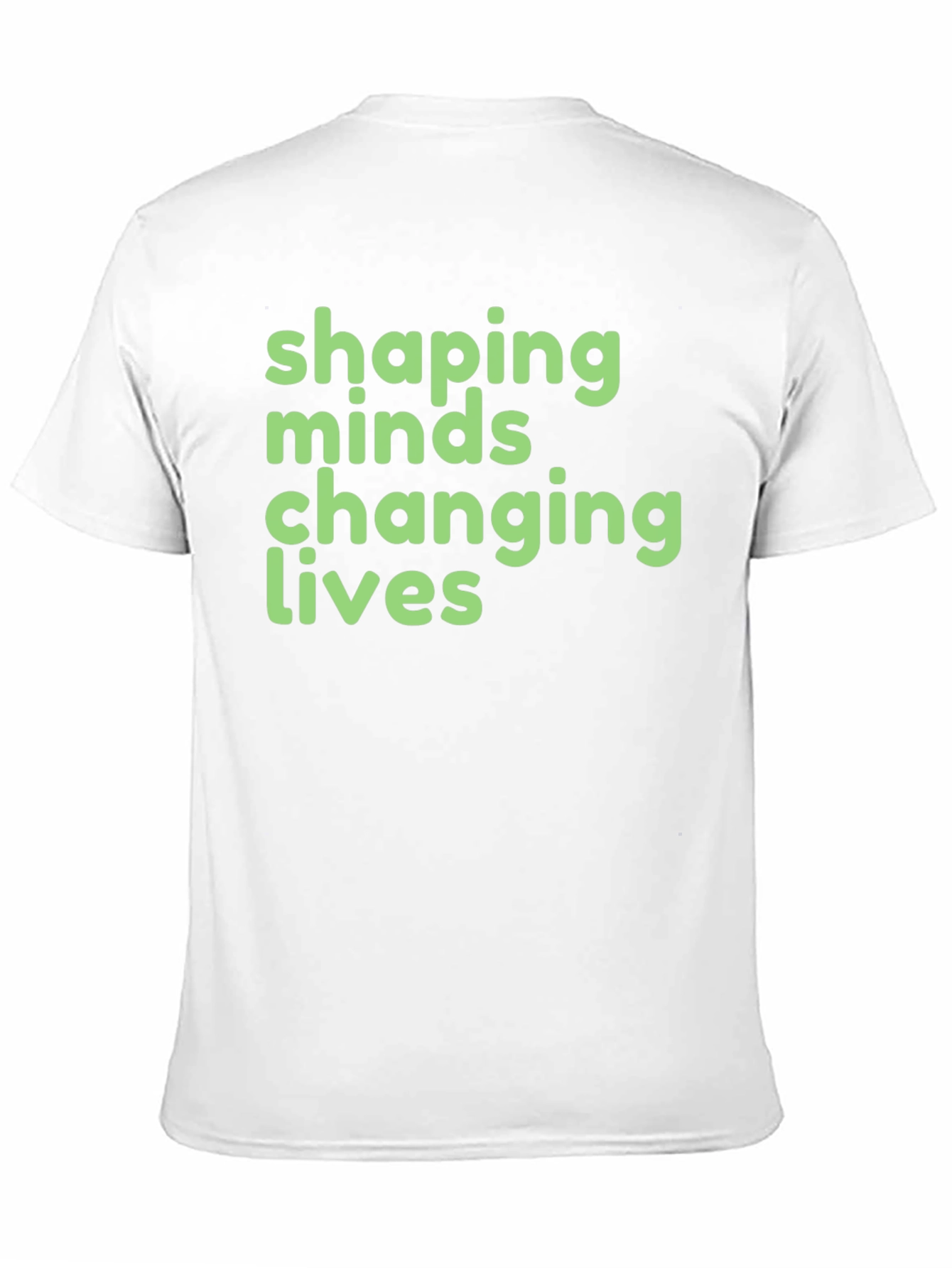 Shaping Minds Changing Lives Black T-Shirt