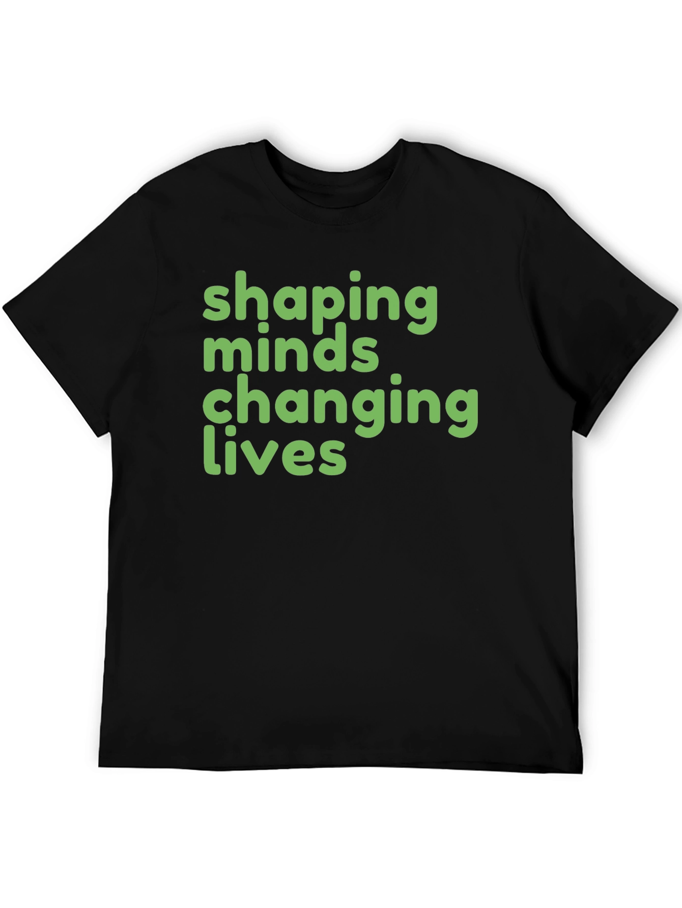 Shaping Minds Changing Lives Black T-Shirt