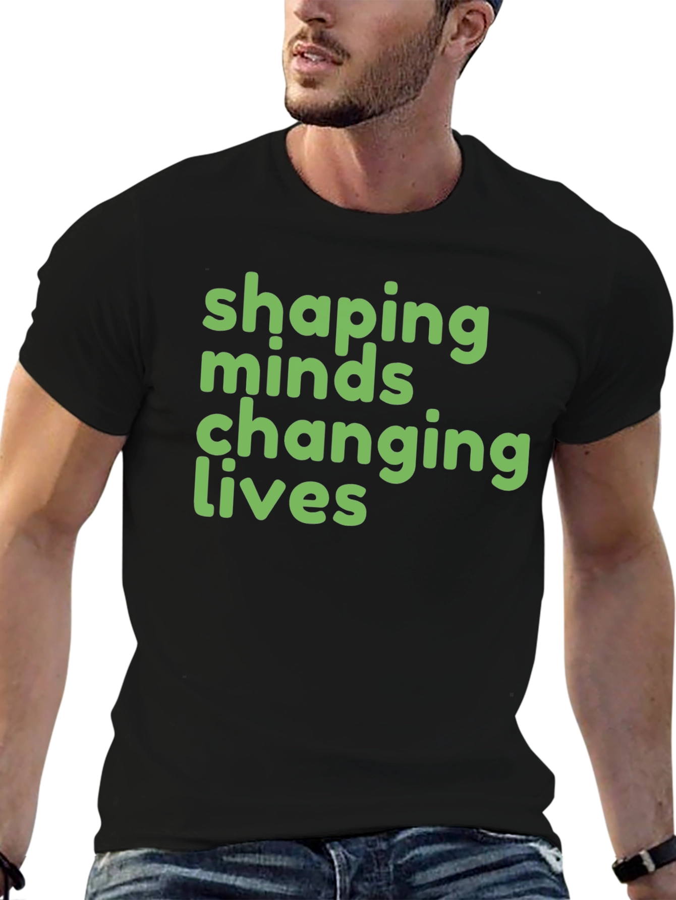 Shaping Minds Changing Lives Black T-Shirt