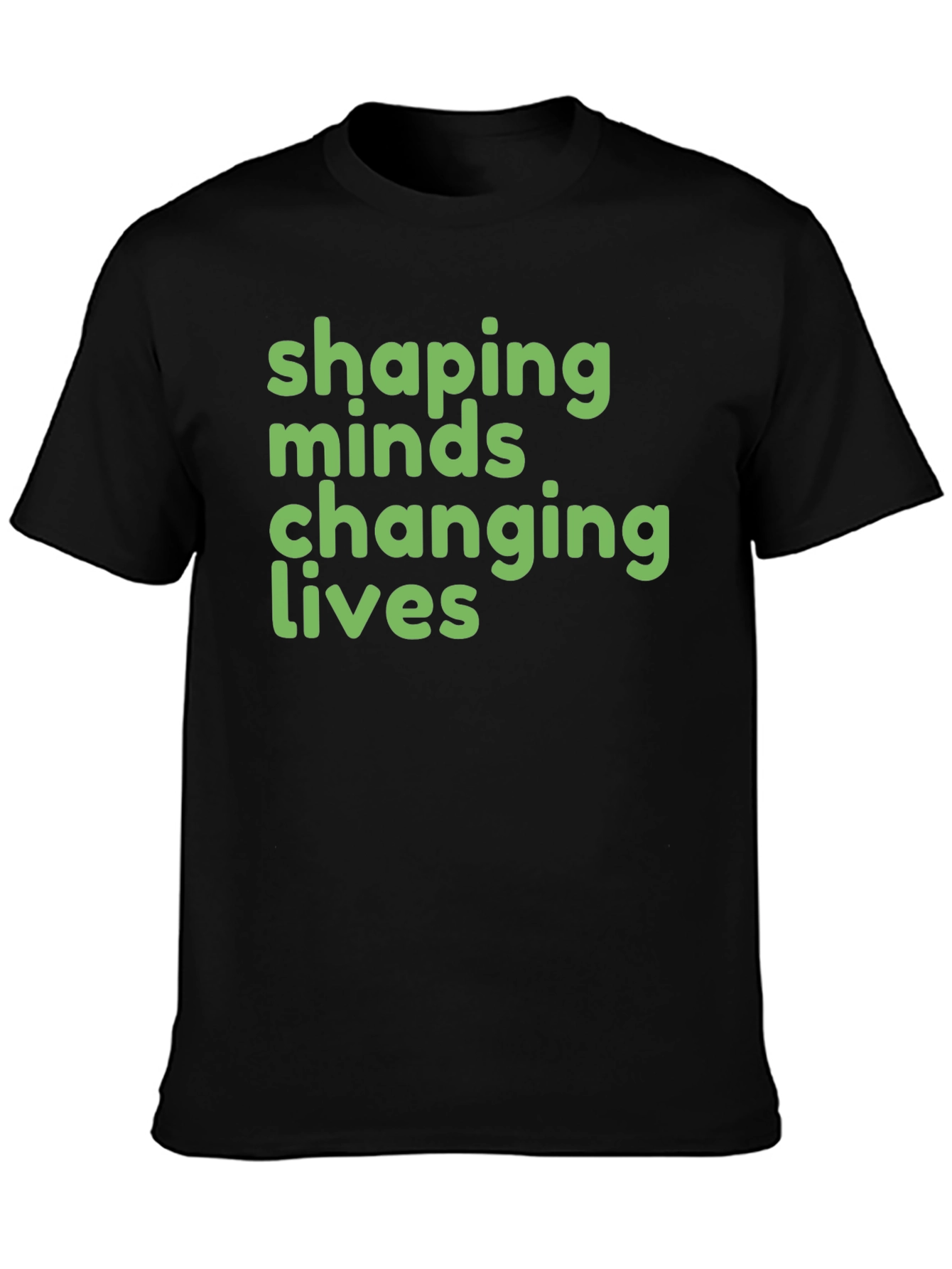 Shaping Minds Changing Lives Black T-Shirt