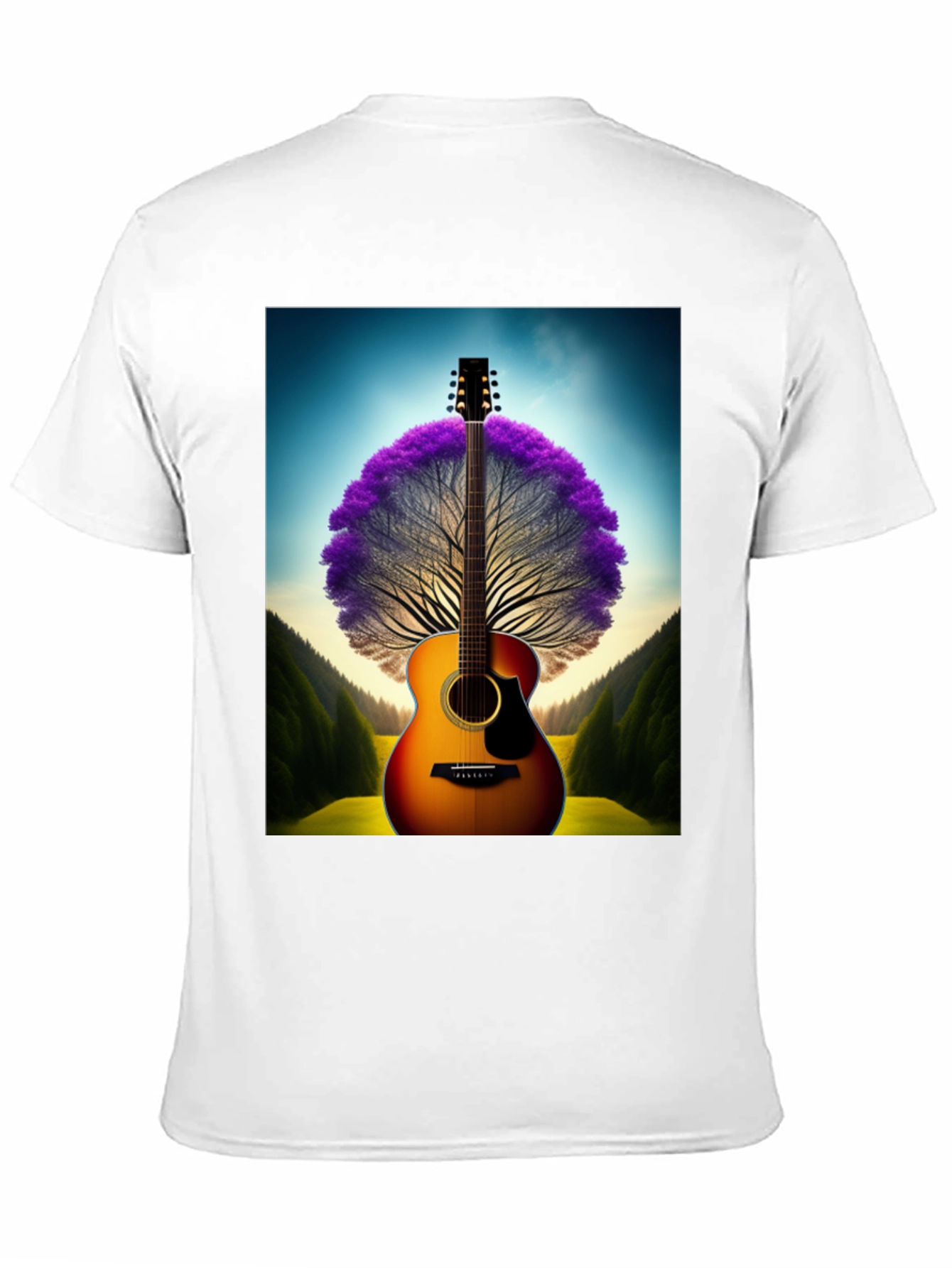 Guitar Tree Graphic T-Shirt