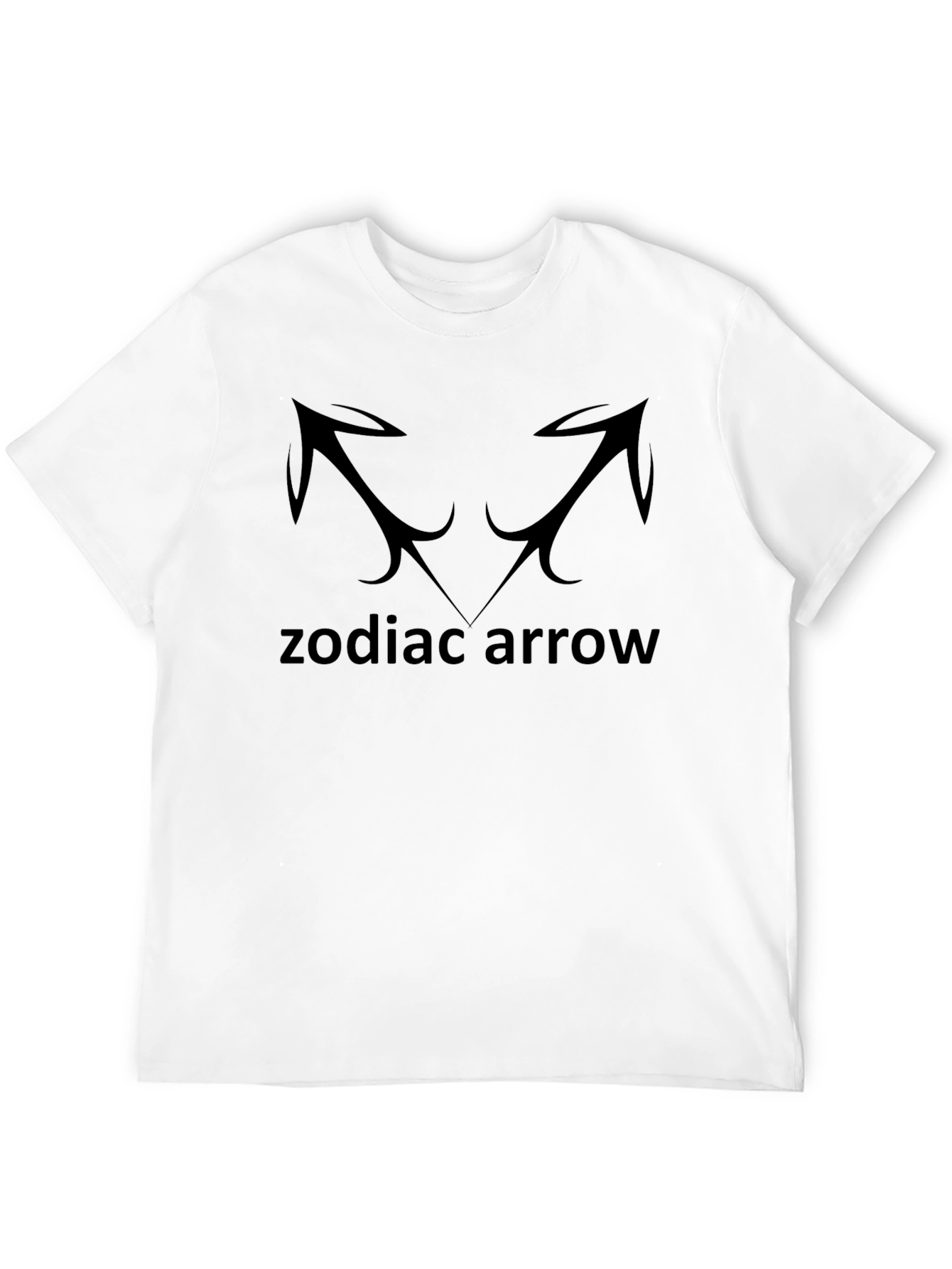 Zodiac Arrow Black T-Shirt
