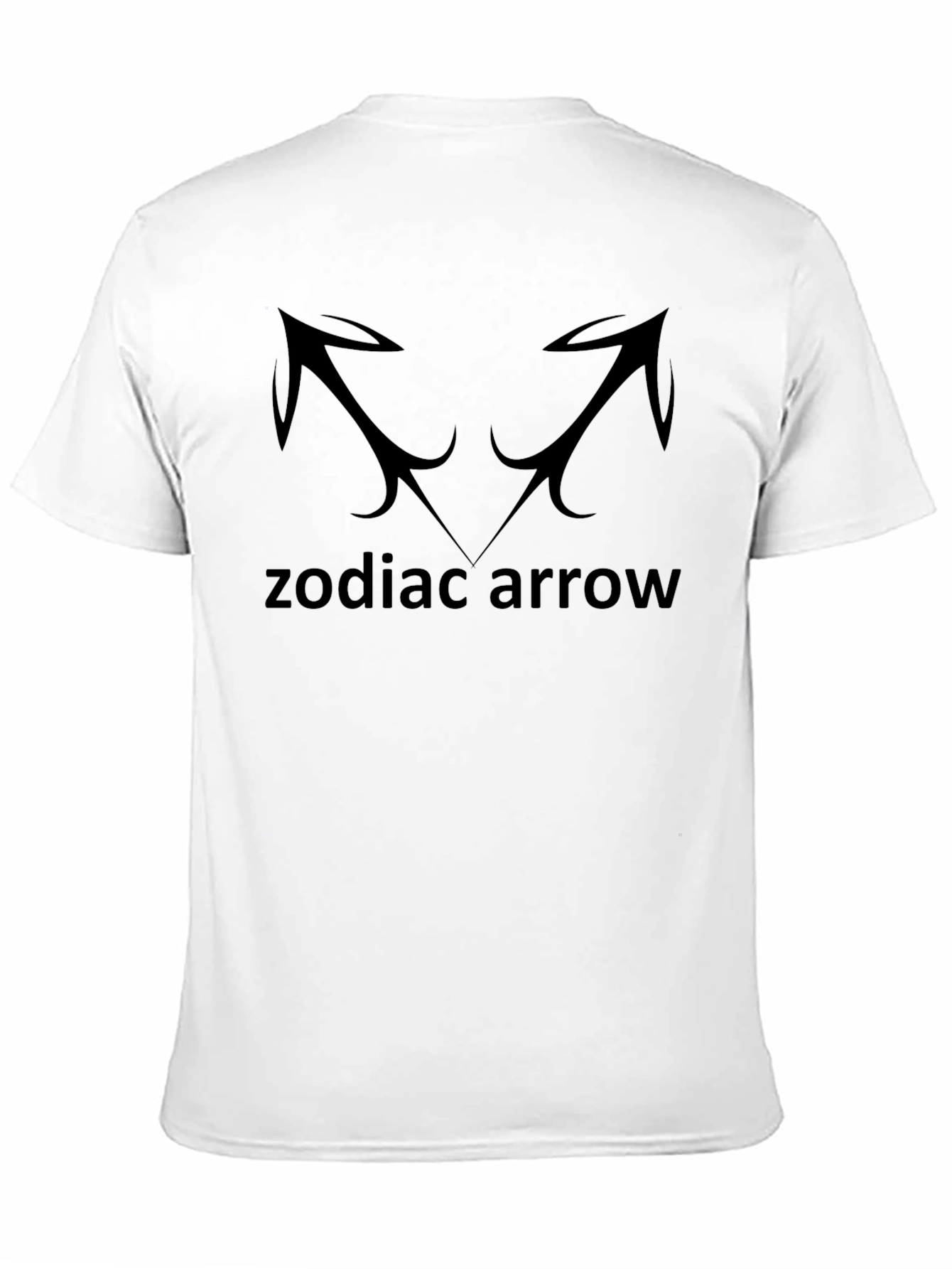 Zodiac Arrow Black T-Shirt
