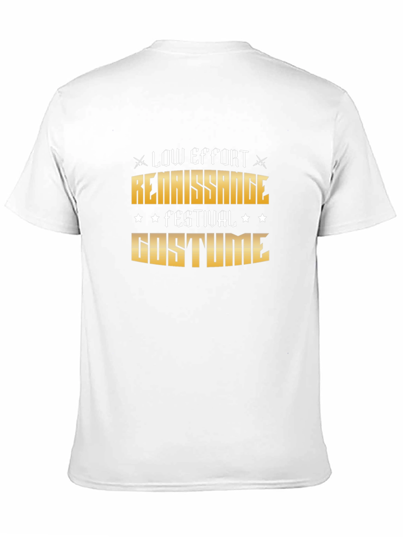 Low Effort Renaissance Festival Costume T-Shirt