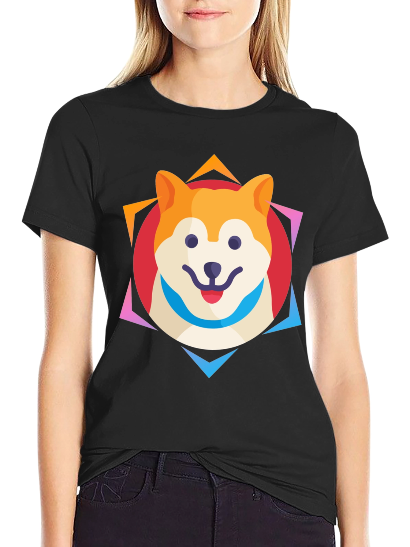 Shiba Inu Dog Graphic Tee