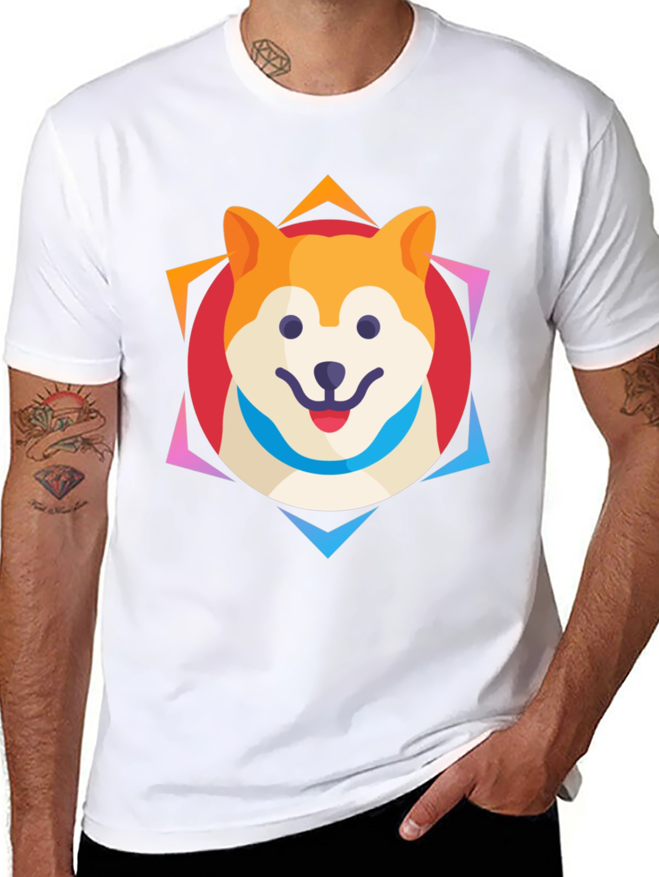 Shiba Inu Dog Graphic Tee