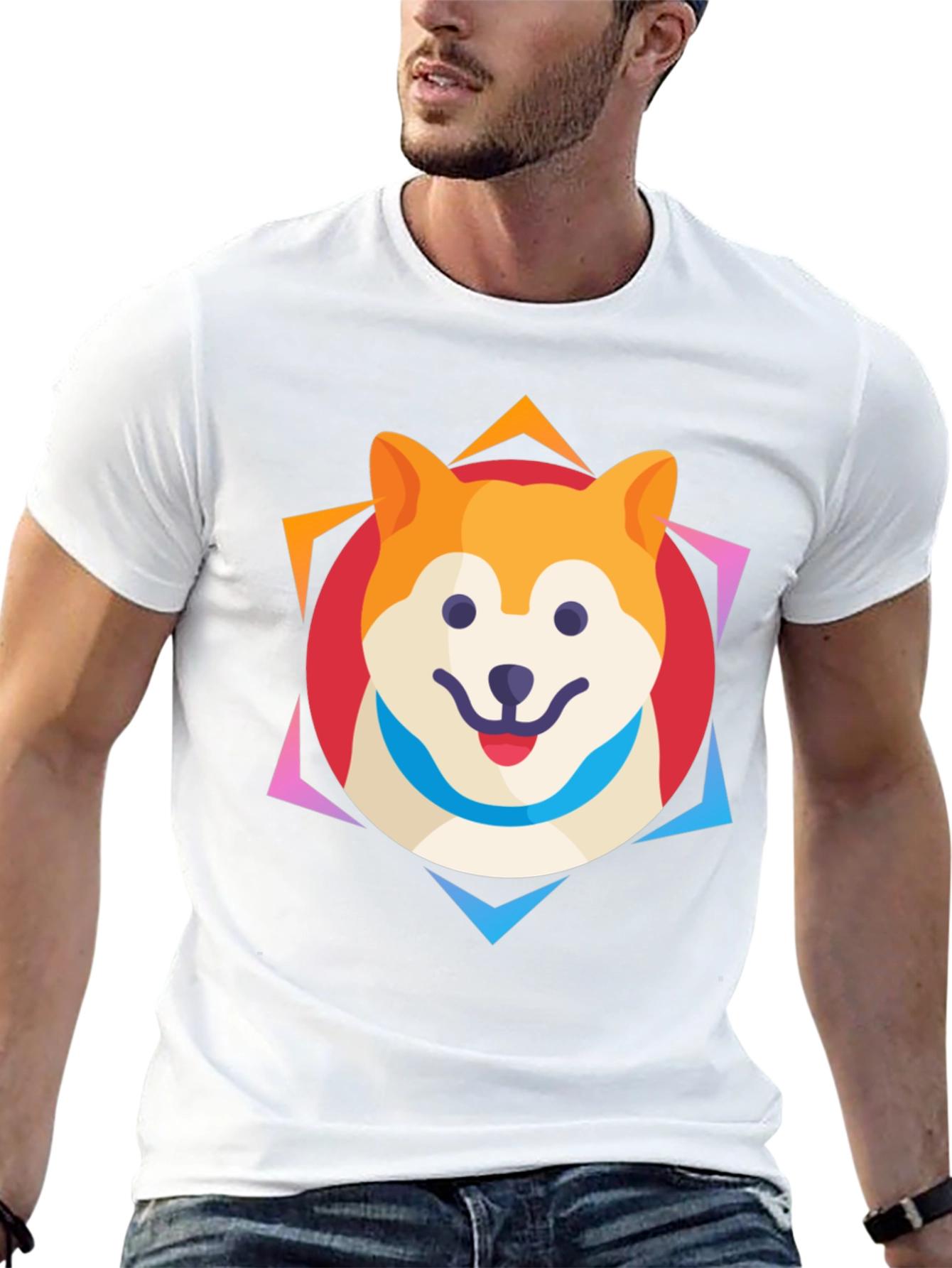 Shiba Inu Dog Graphic Tee
