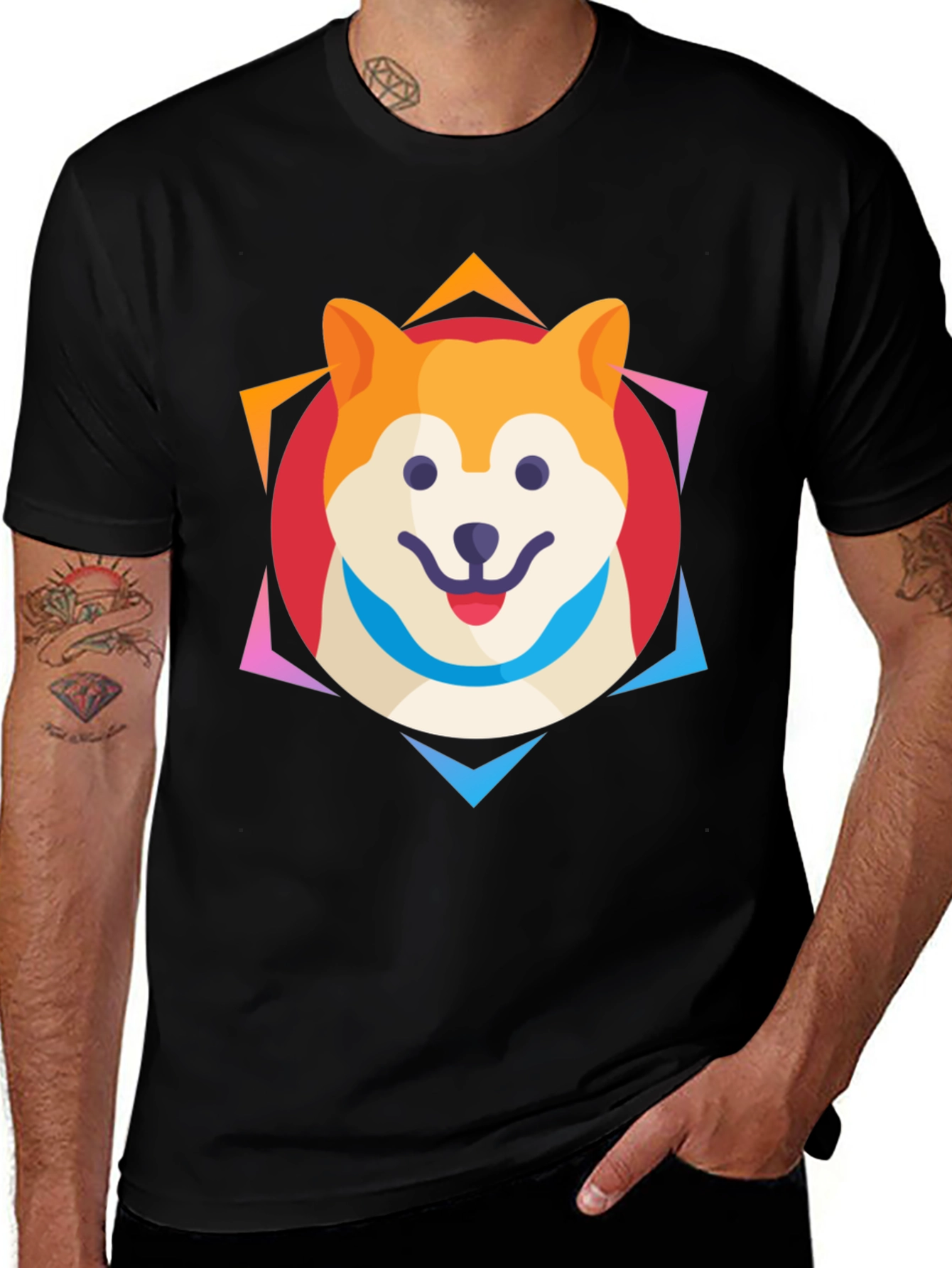 Shiba Inu Dog Graphic Tee