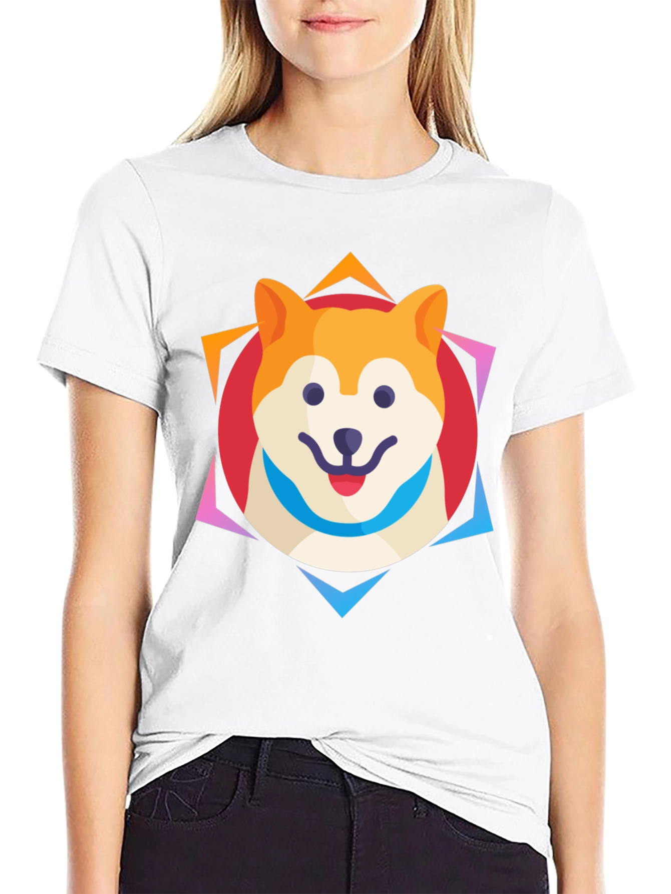 Shiba Inu Dog Graphic Tee