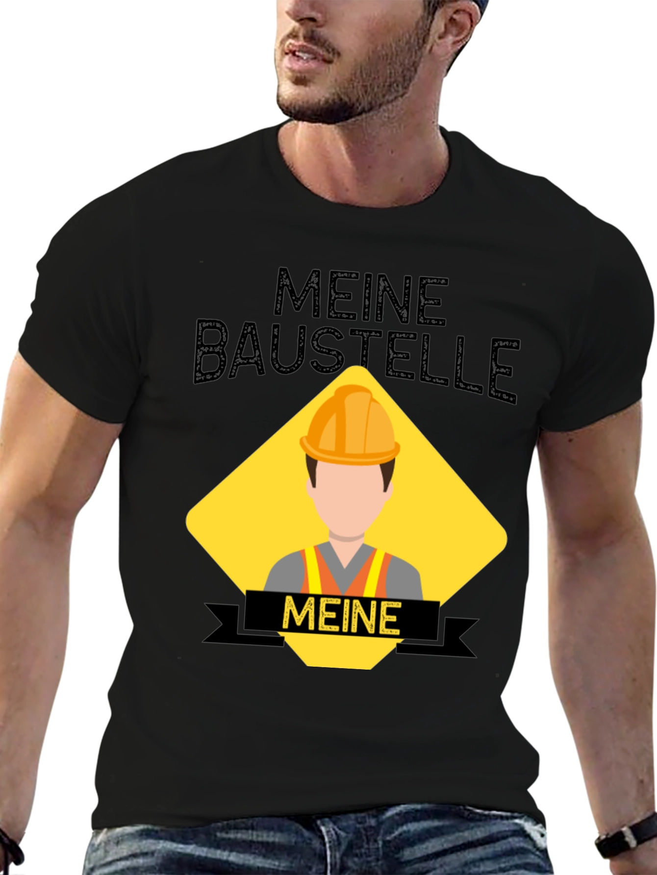Meine Baustelle T-Shirt - Construction Site Humor Tee