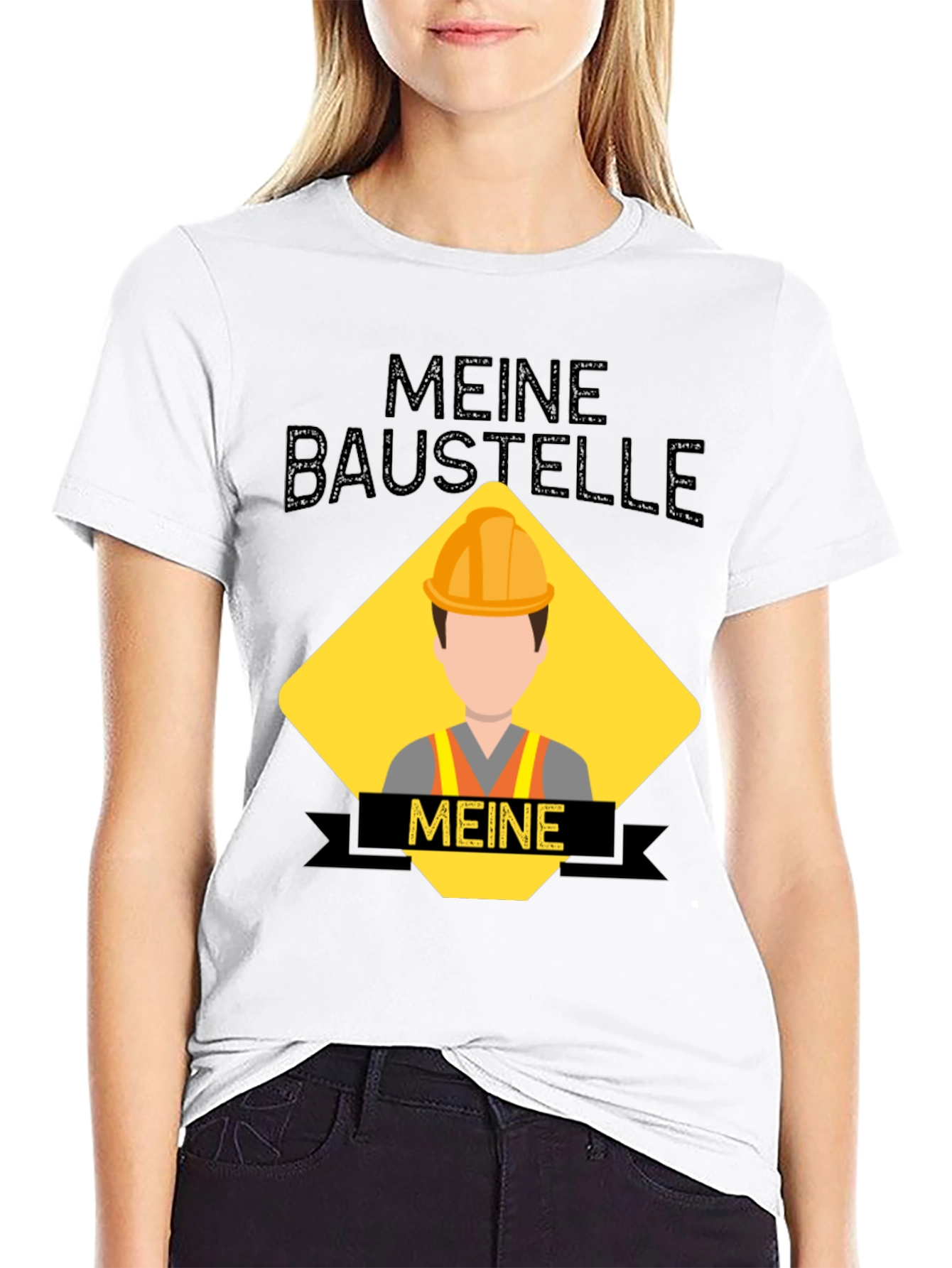 Meine Baustelle T-Shirt - Construction Site Humor Tee