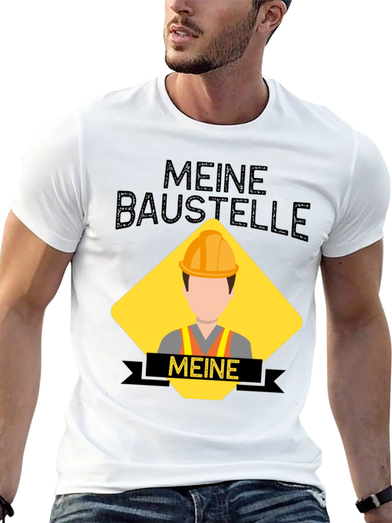 Meine Baustelle T-Shirt - Construction Site Humor Tee