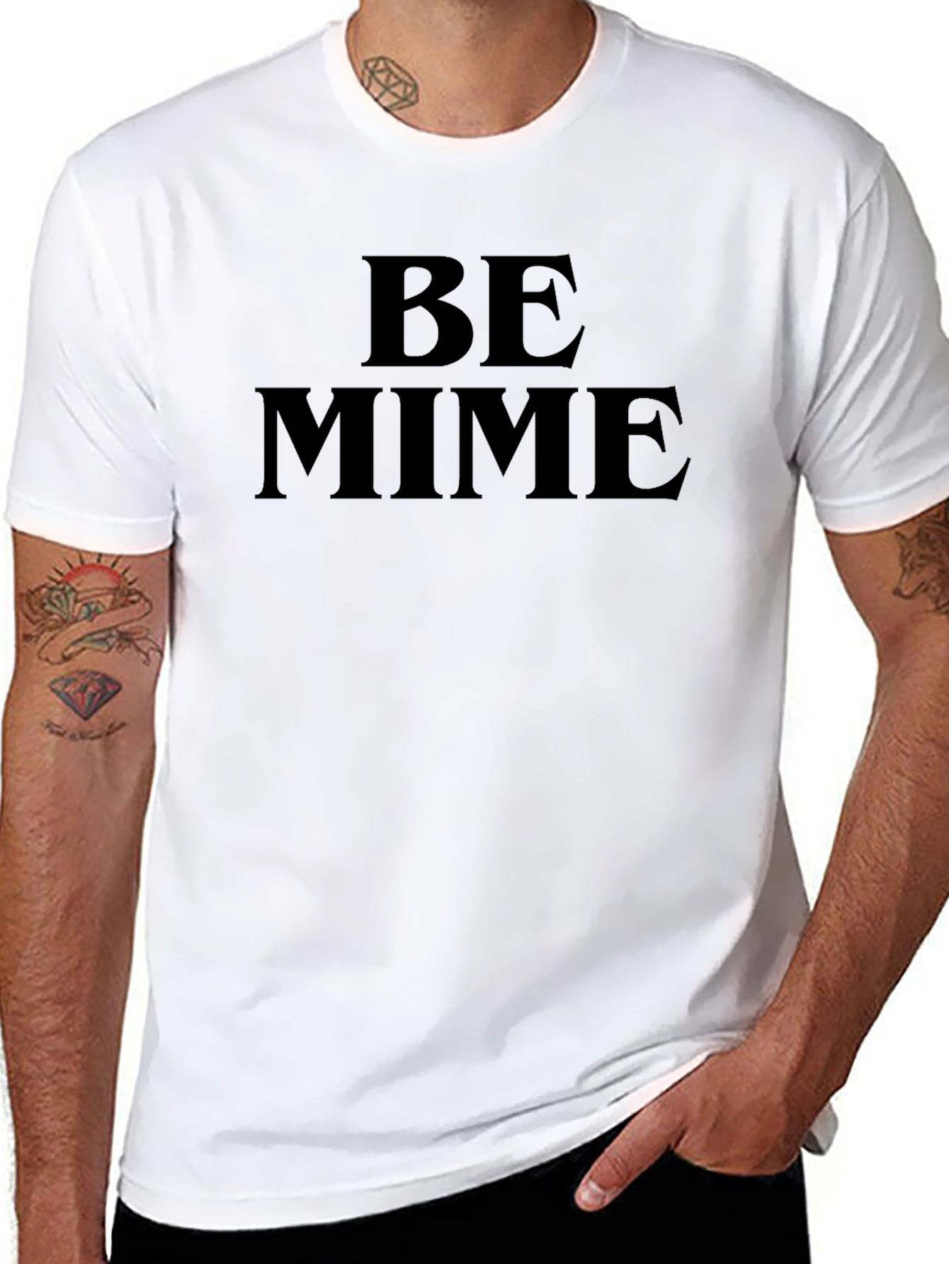 Be Mime Graphic Tee - Mens Short Sleeve