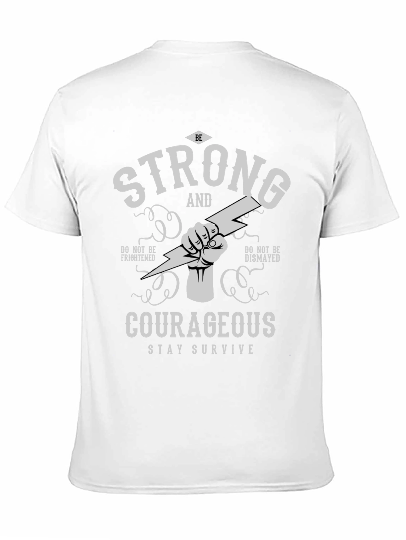 Strong & Courageous Graphic Tee