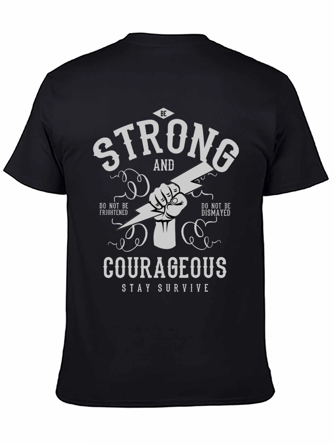 Strong & Courageous Graphic Tee