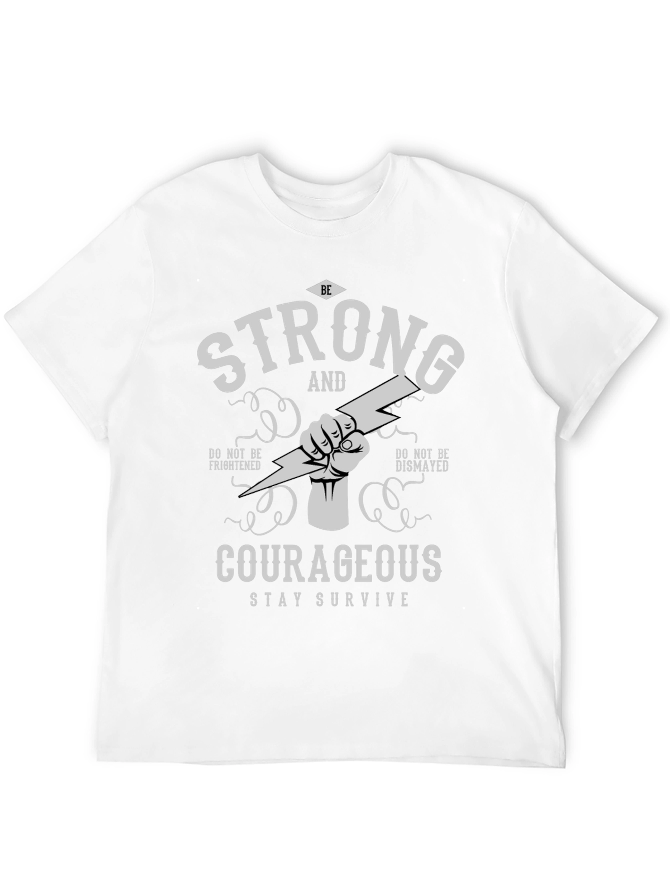 Strong & Courageous Graphic Tee