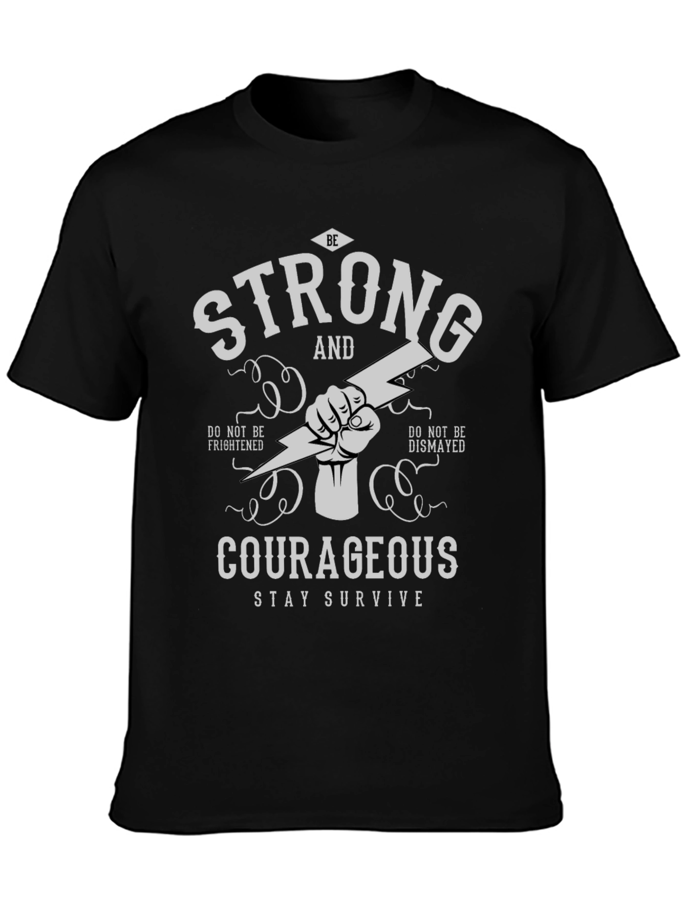 Strong & Courageous Graphic Tee