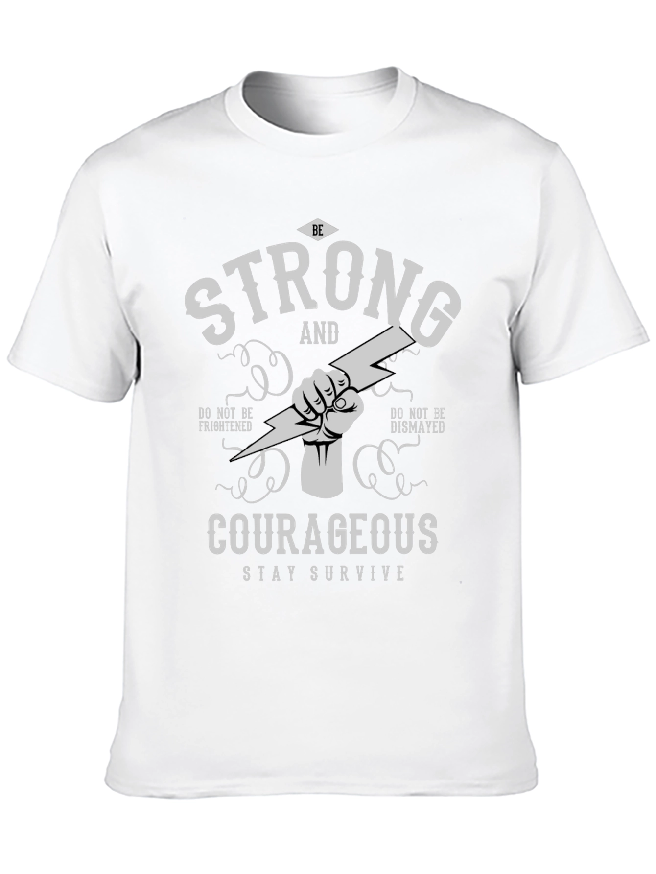Strong & Courageous Graphic Tee