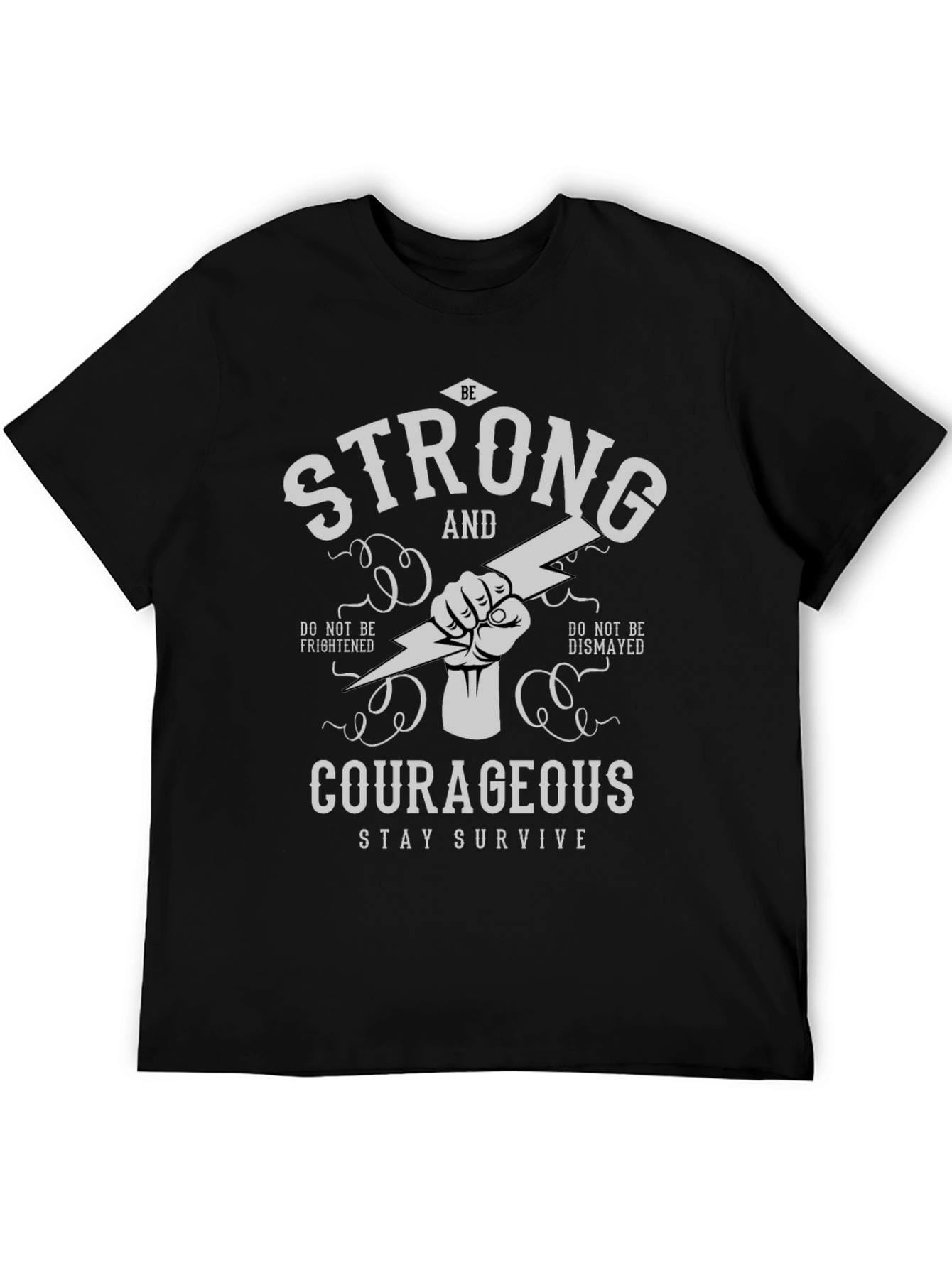Strong & Courageous Graphic Tee