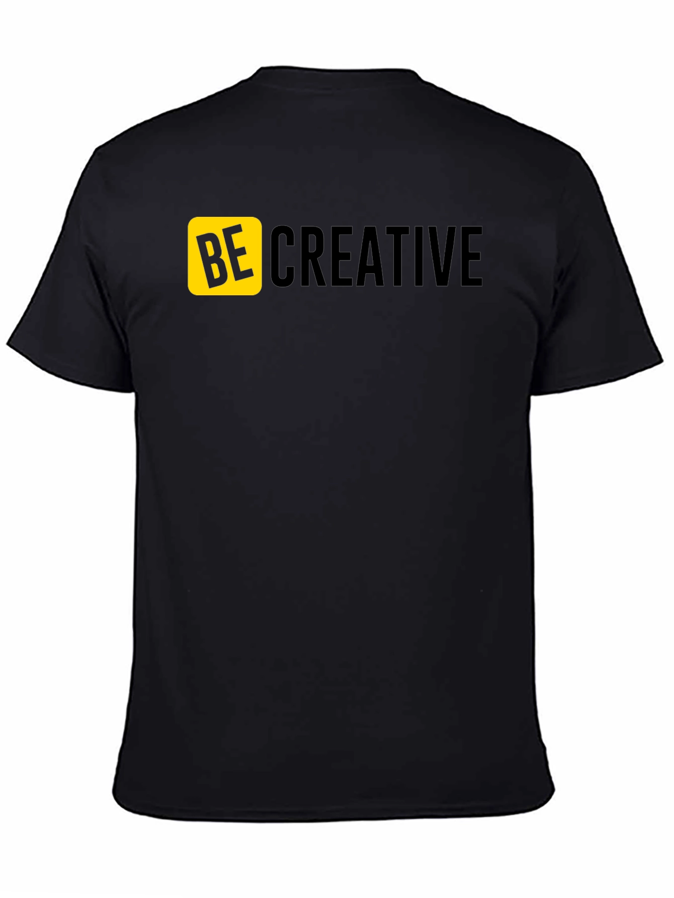 Be Creative Black T-Shirt
