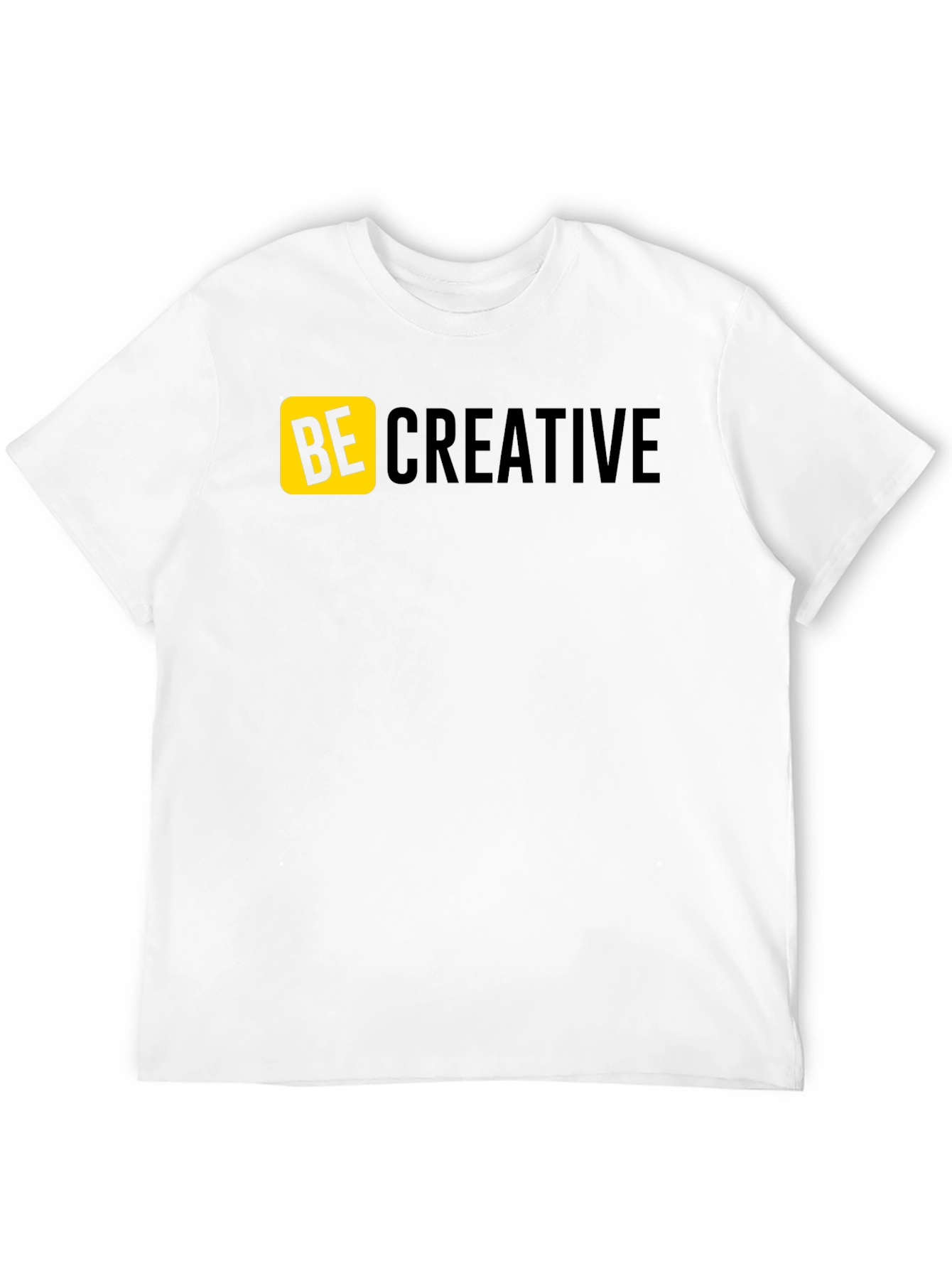 Be Creative Black T-Shirt