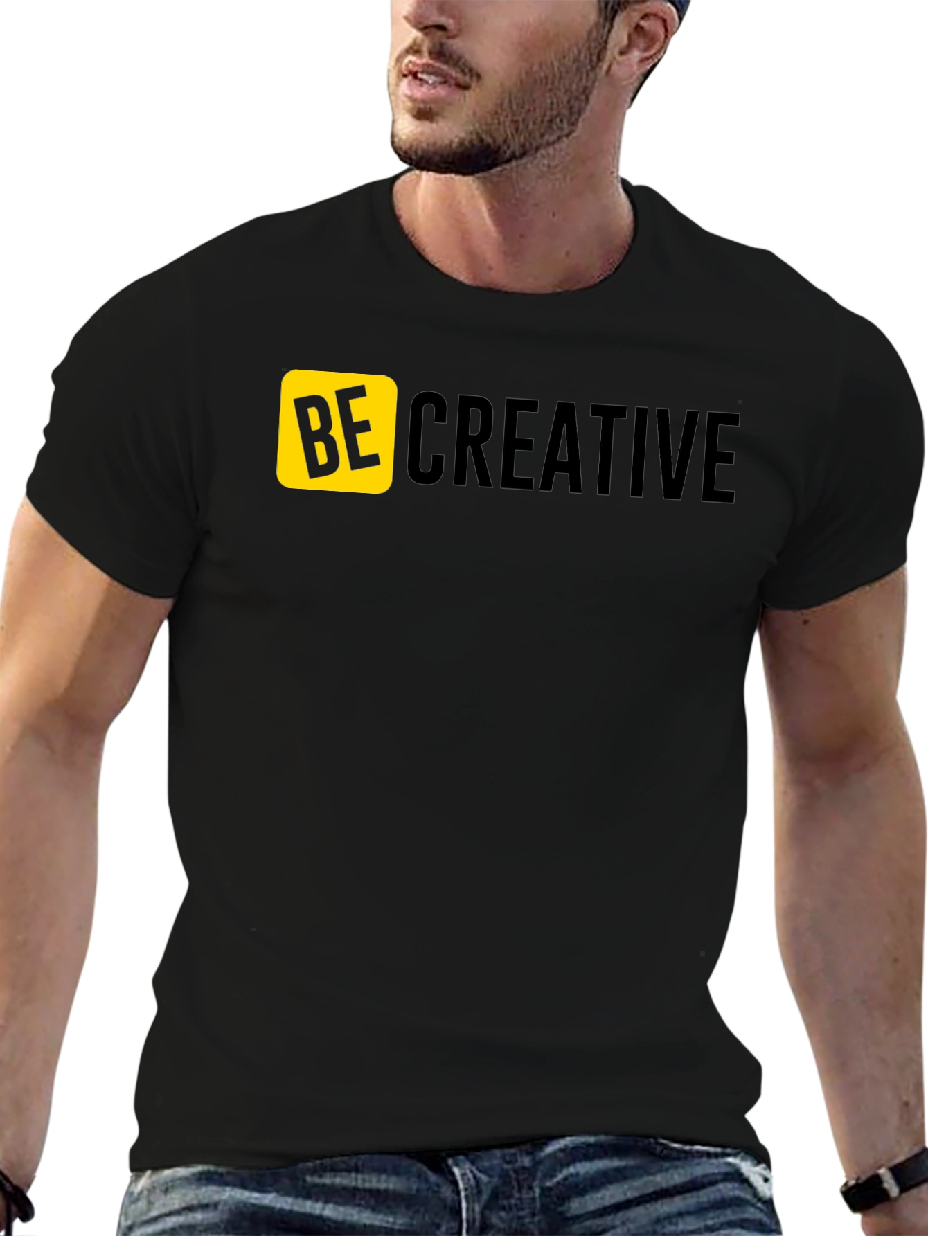 Be Creative Black T-Shirt