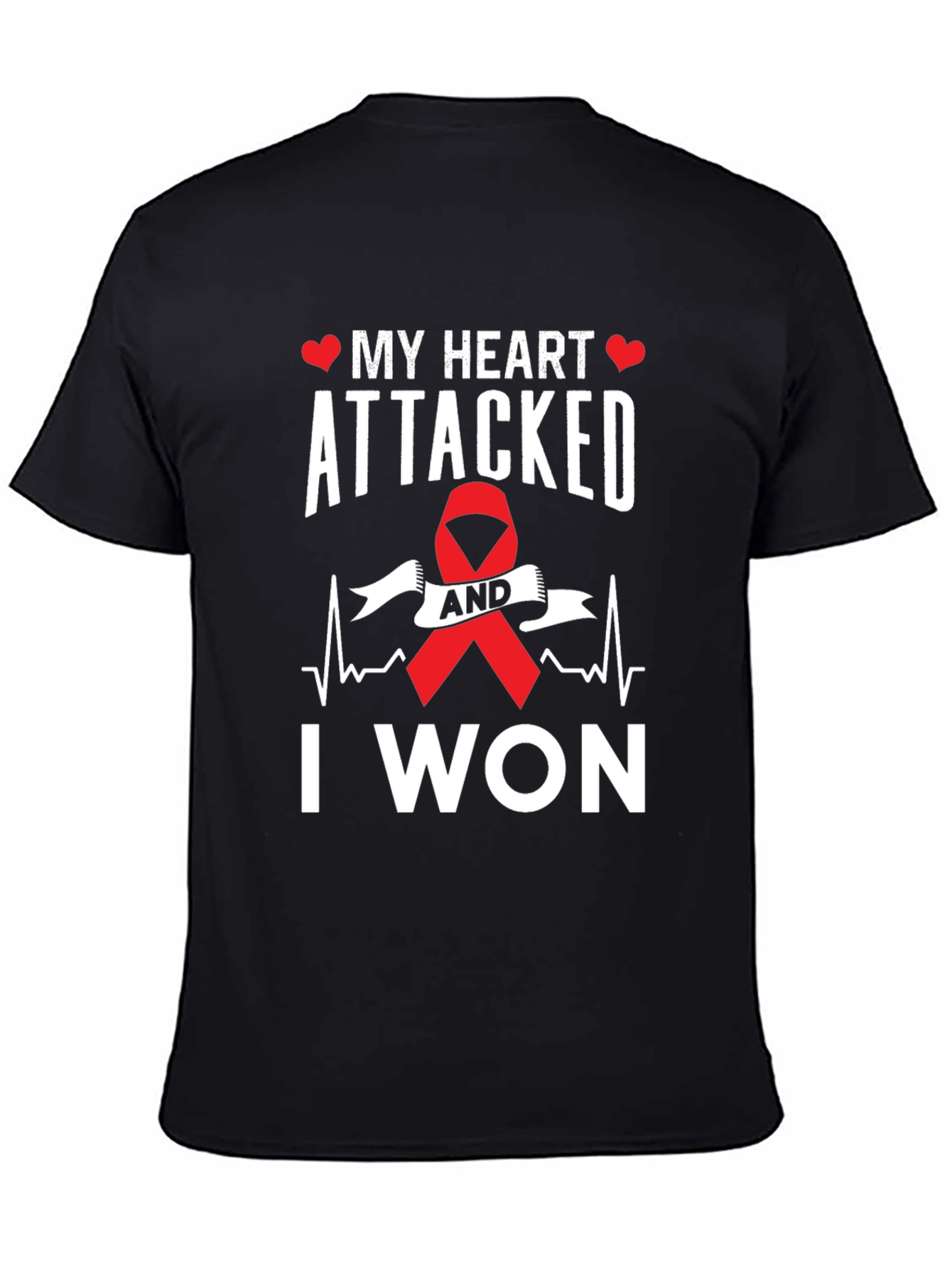 Heart Attack Survivor T-Shirt - I Won