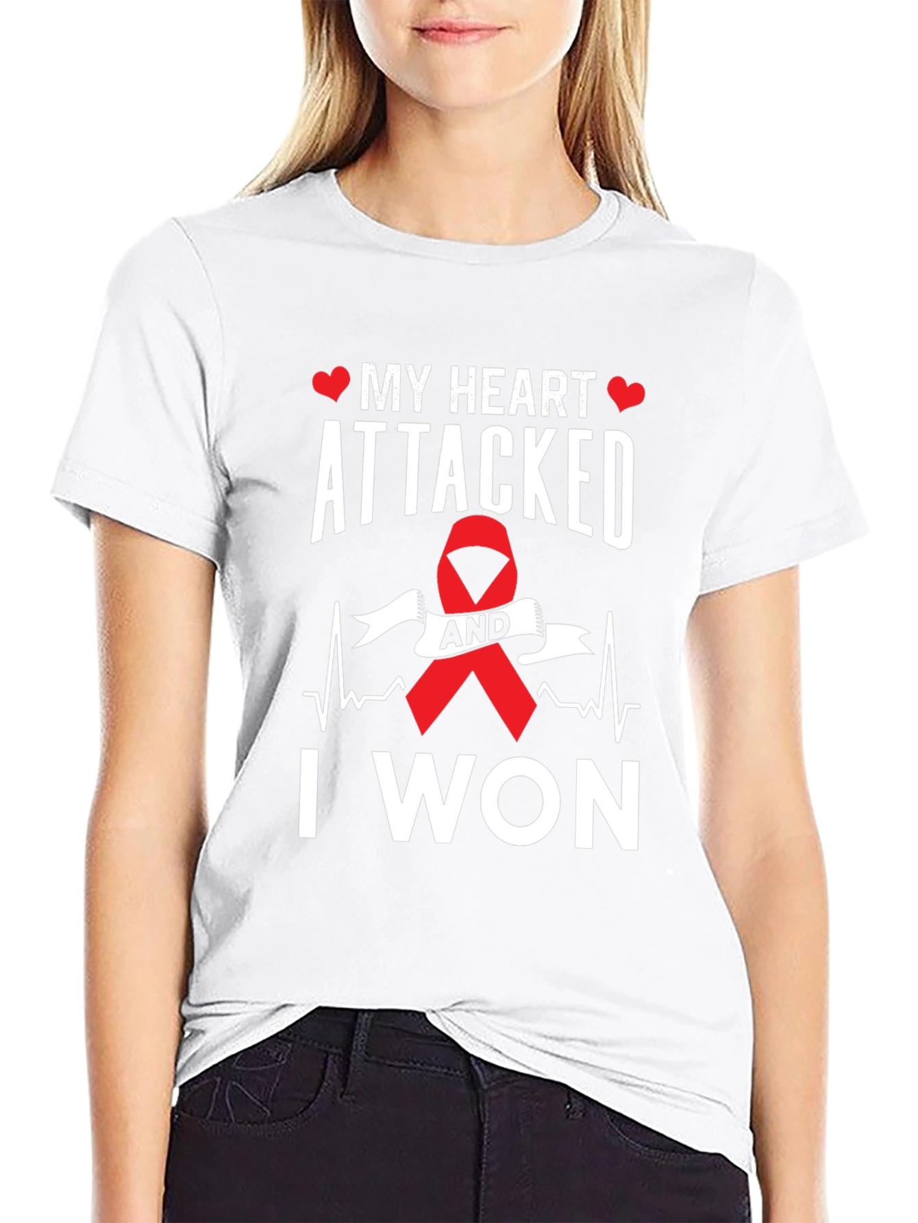 Heart Attack Survivor T-Shirt - I Won