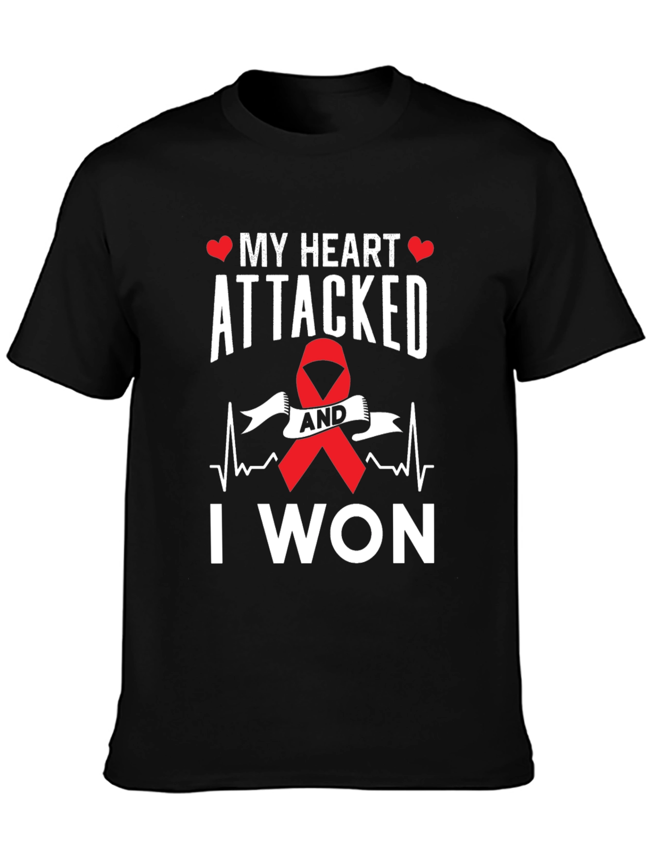 Heart Attack Survivor T-Shirt - I Won