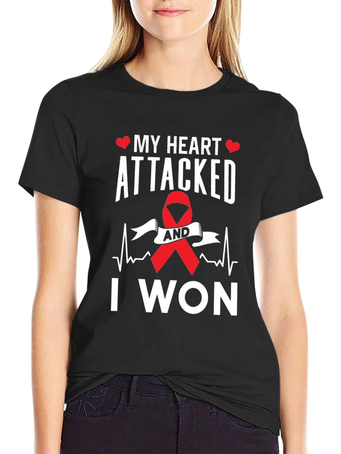 Heart Attack Survivor T-Shirt - I Won
