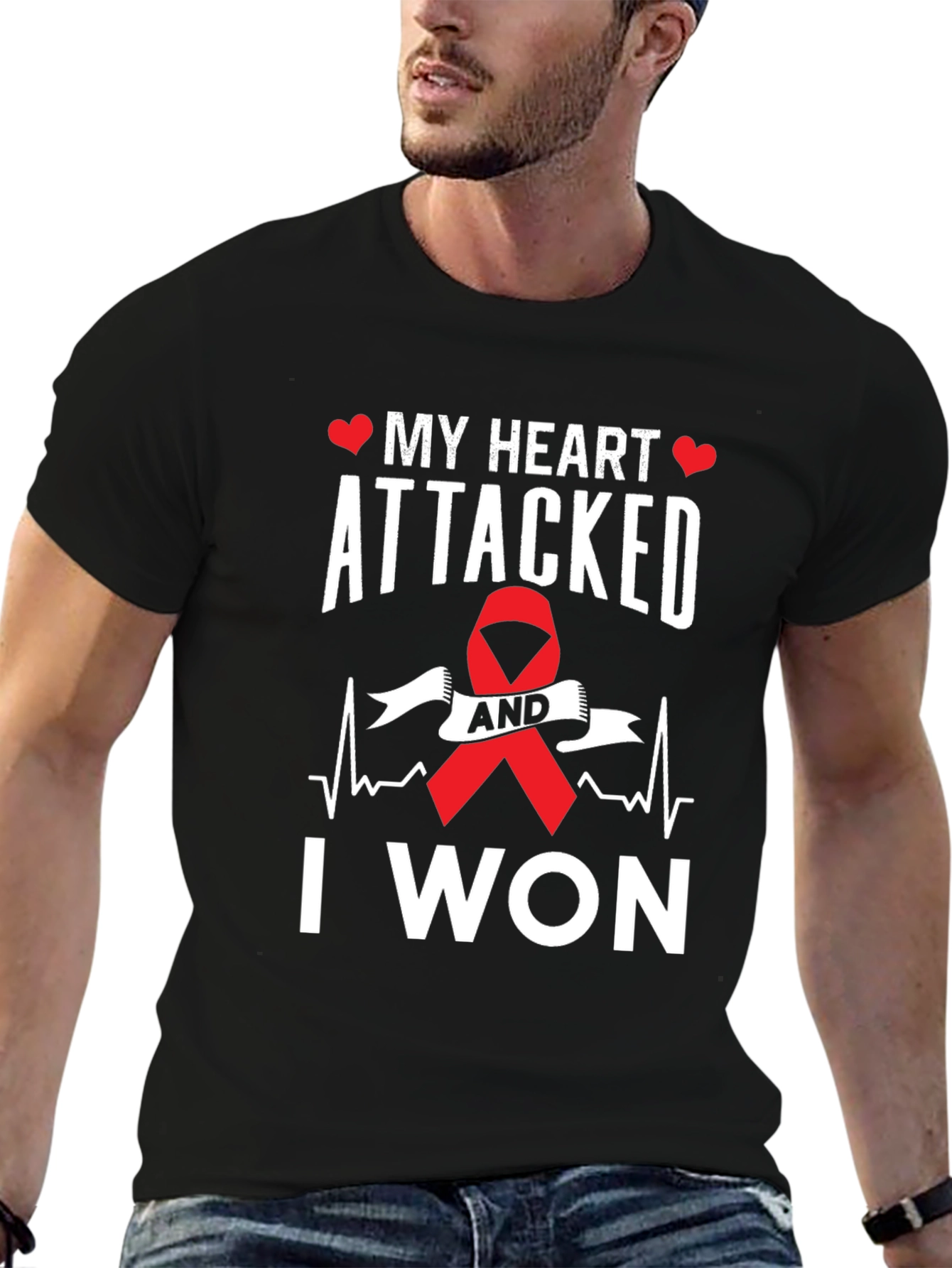 Heart Attack Survivor T-Shirt - I Won