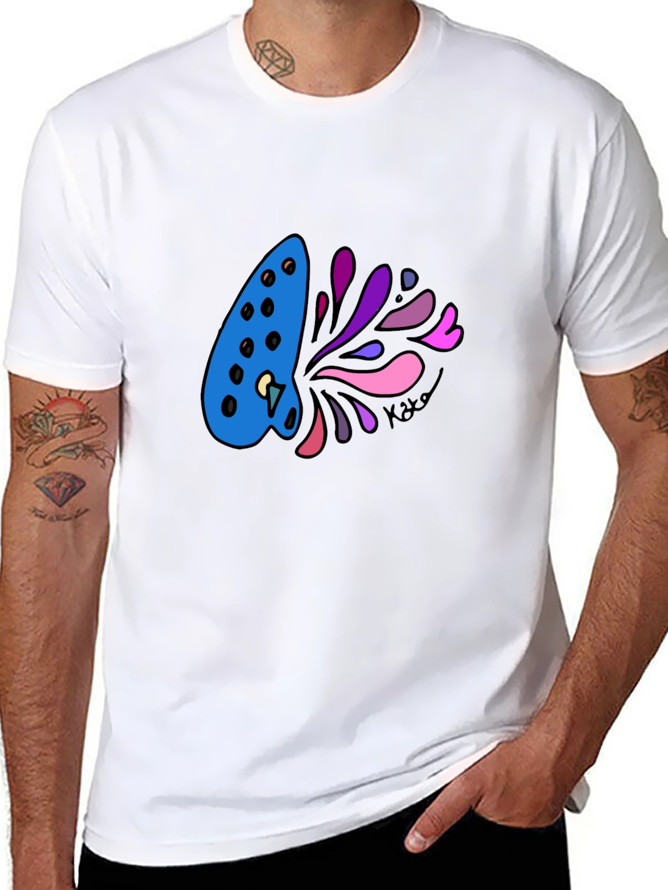 Ocarina Music T-Shirt - Unique Design