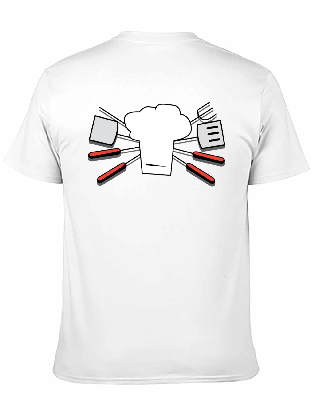 Chef Hat & BBQ Utensil T-Shirt