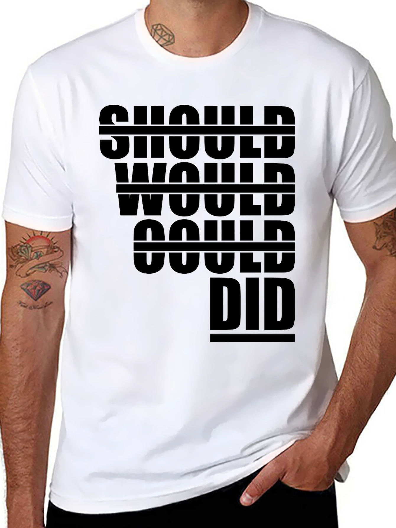 Should Would Could Did T-Shirt