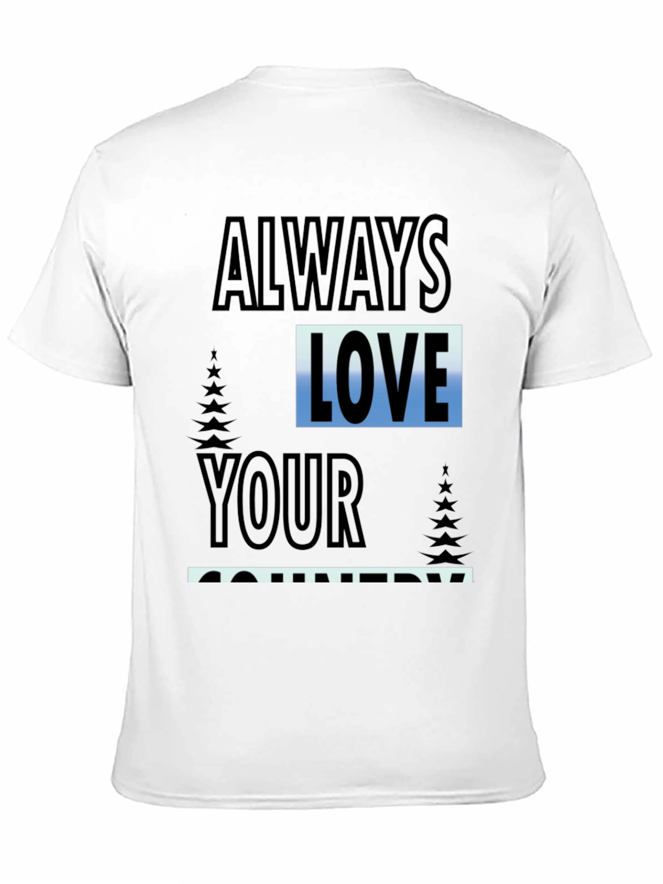 Always Love Your Country Graphic Tee