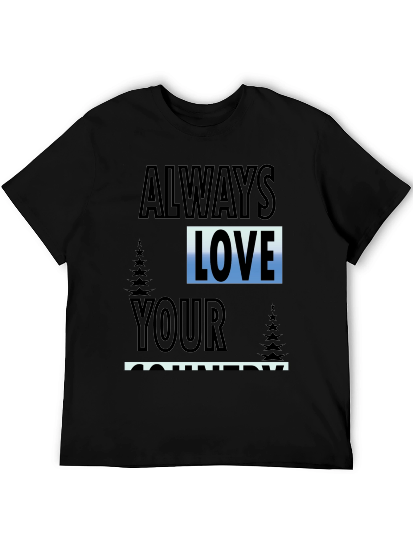 Always Love Your Country Graphic Tee