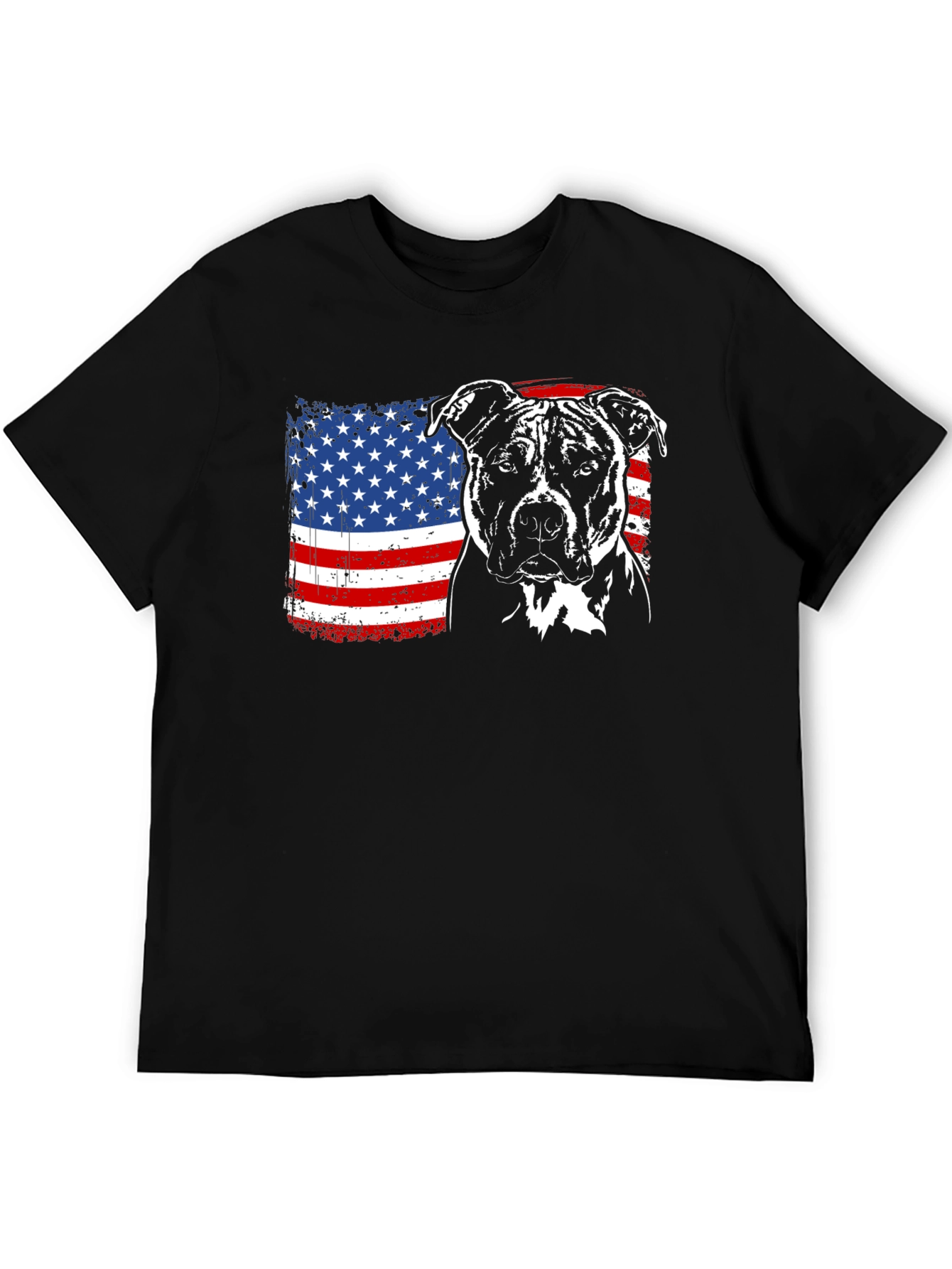 American Bulldog Flag Graphic Tee