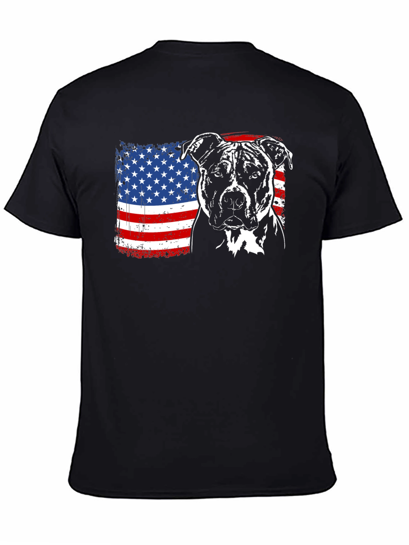 American Bulldog Flag Graphic Tee