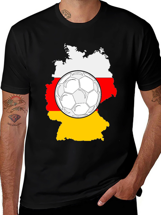 Germany Soccer Fan T-Shirt - Black