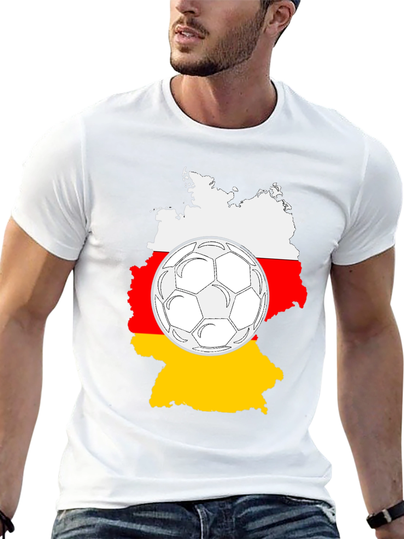 Germany Soccer Fan T-Shirt - Black