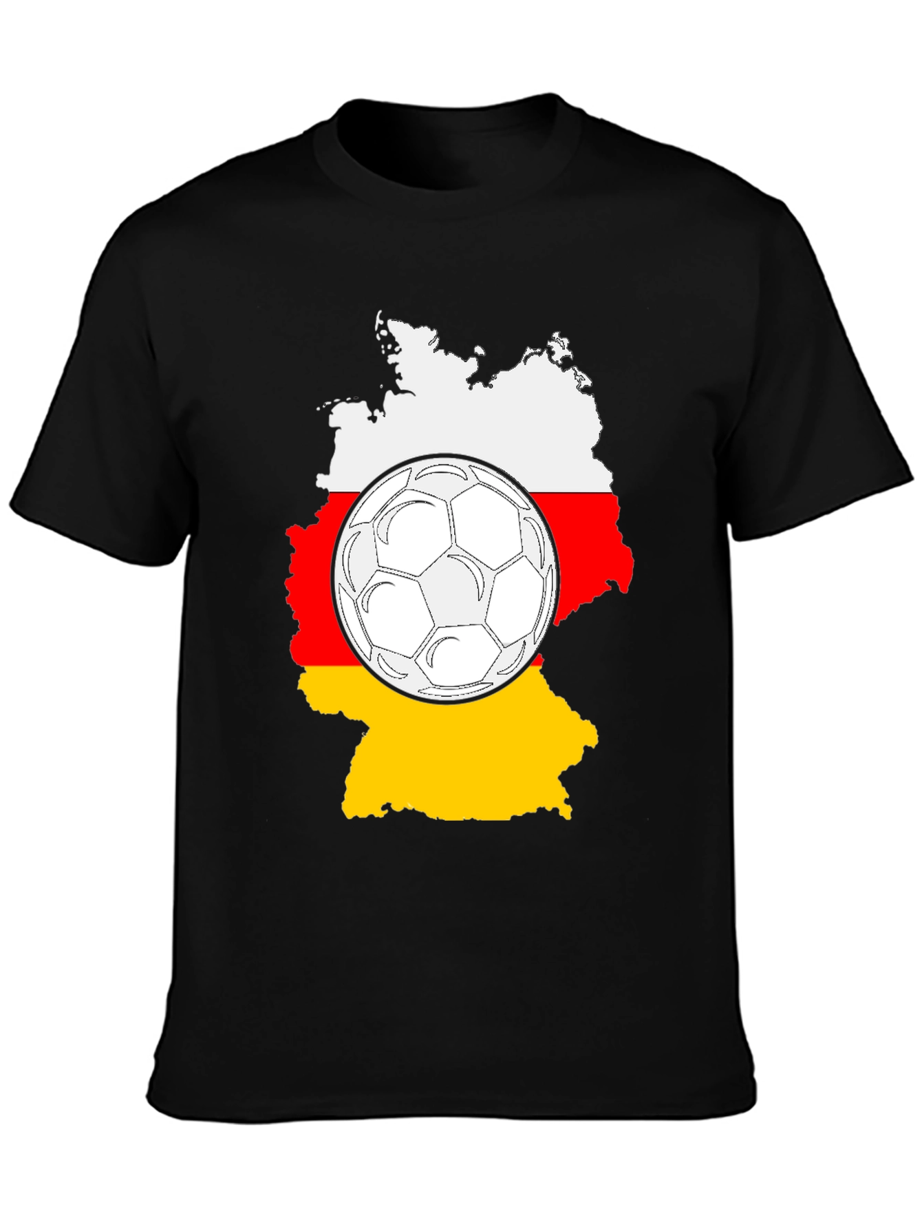 Germany Soccer Fan T-Shirt - Black
