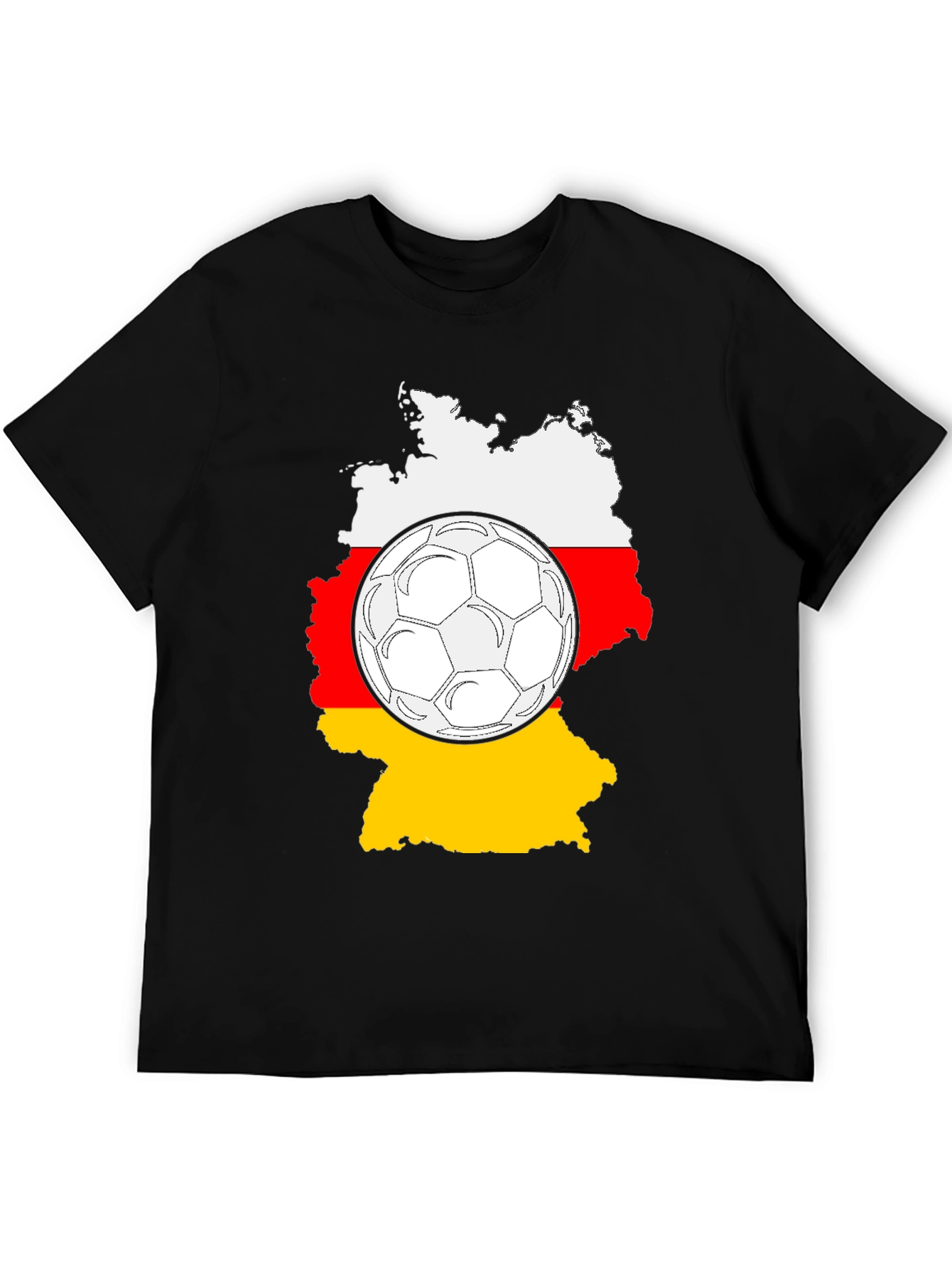 Germany Soccer Fan T-Shirt - Black